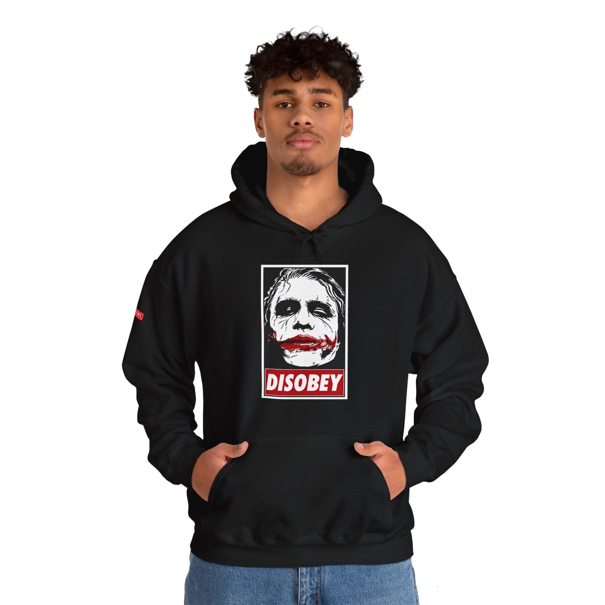 Hoodie | DC Comics - The Joker Disobey | Dark Edition - Yukan Iconic