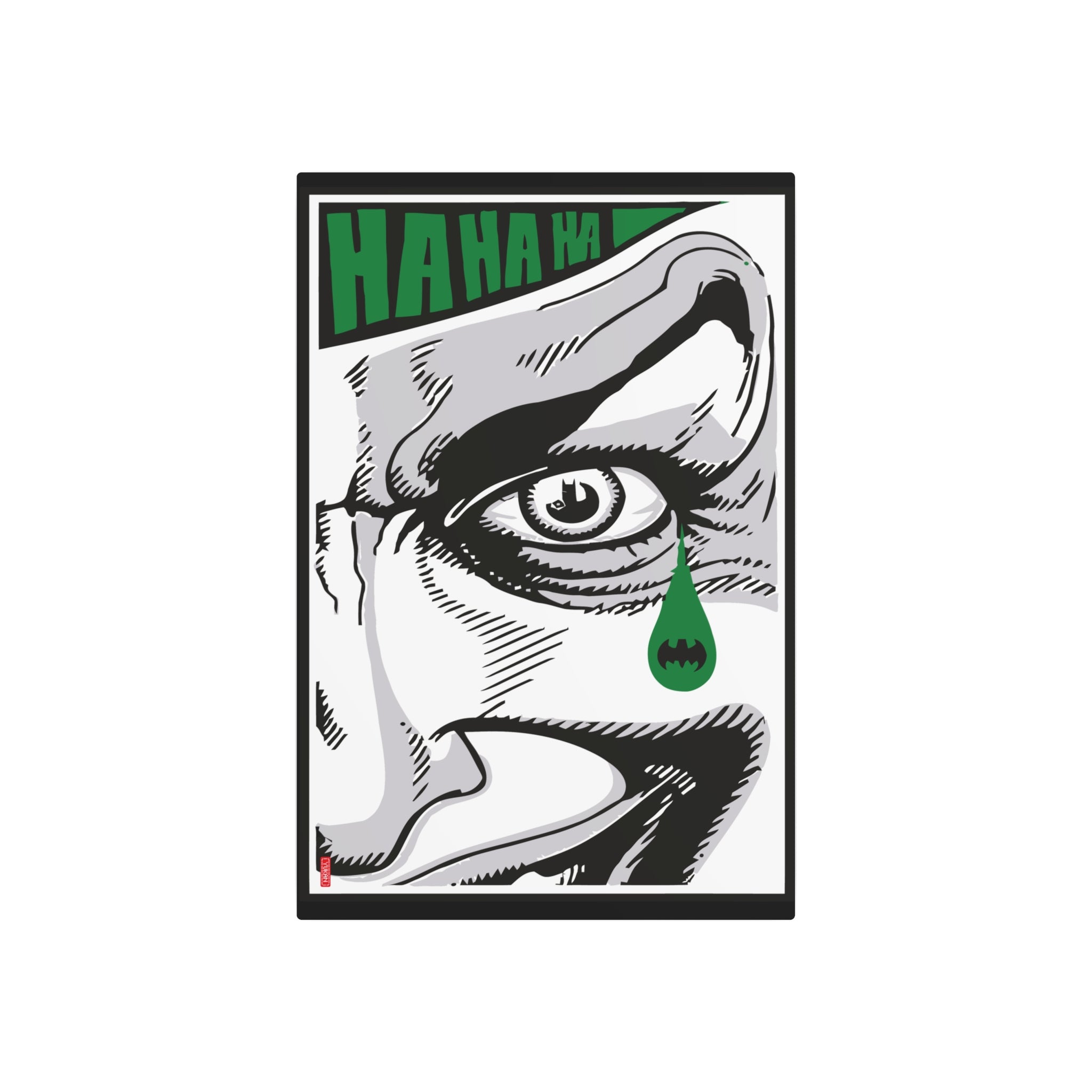 Aluminium Artwork - Joker Tears - Yukan Iconic