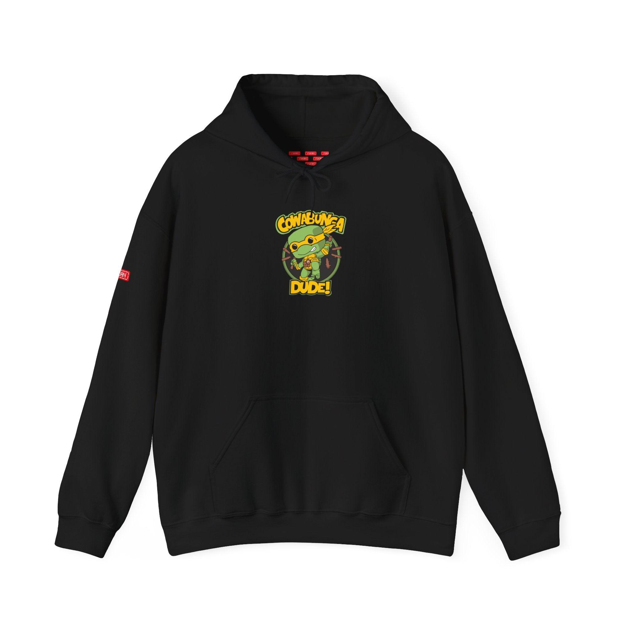 Hoodie | TMNT - COWABUNGA! | Vintage Style - Yukan Iconic