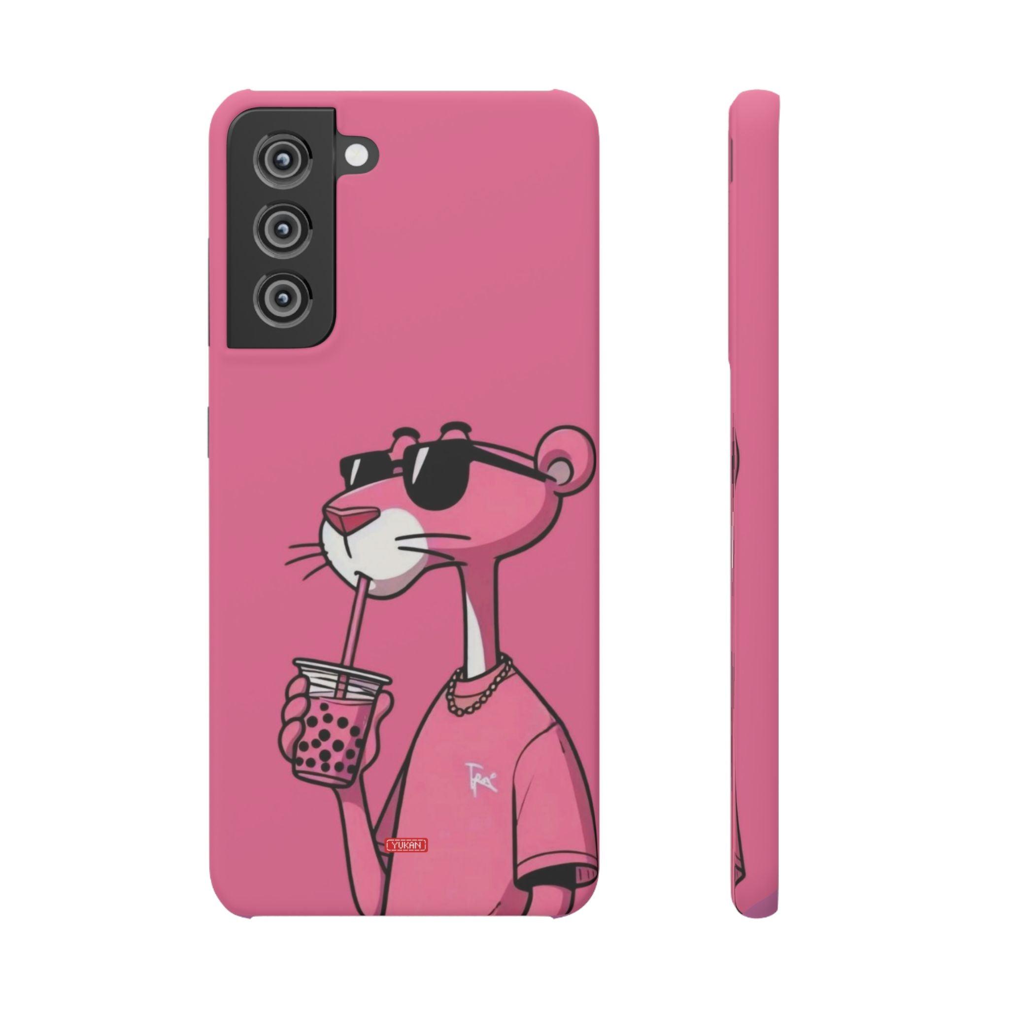 Snap Cases - Pink Bubble Tea - Yukan Iconic