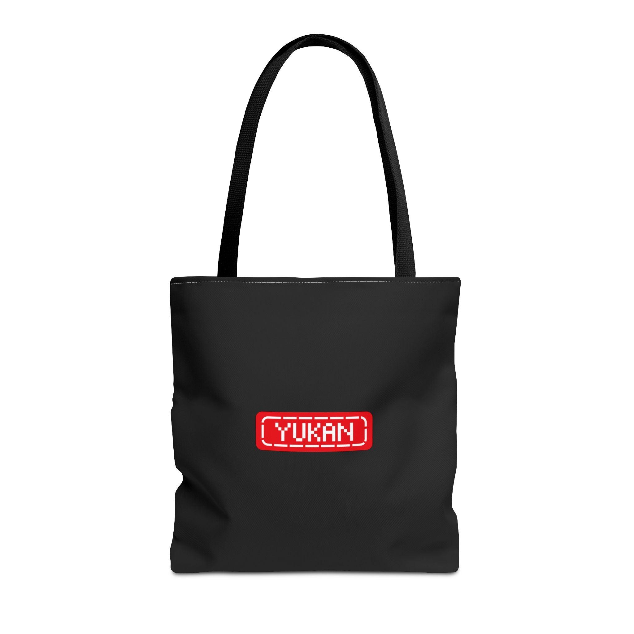 Tote Bag (AOP) - YUKAN ICONIC BLACK - Yukan Iconic