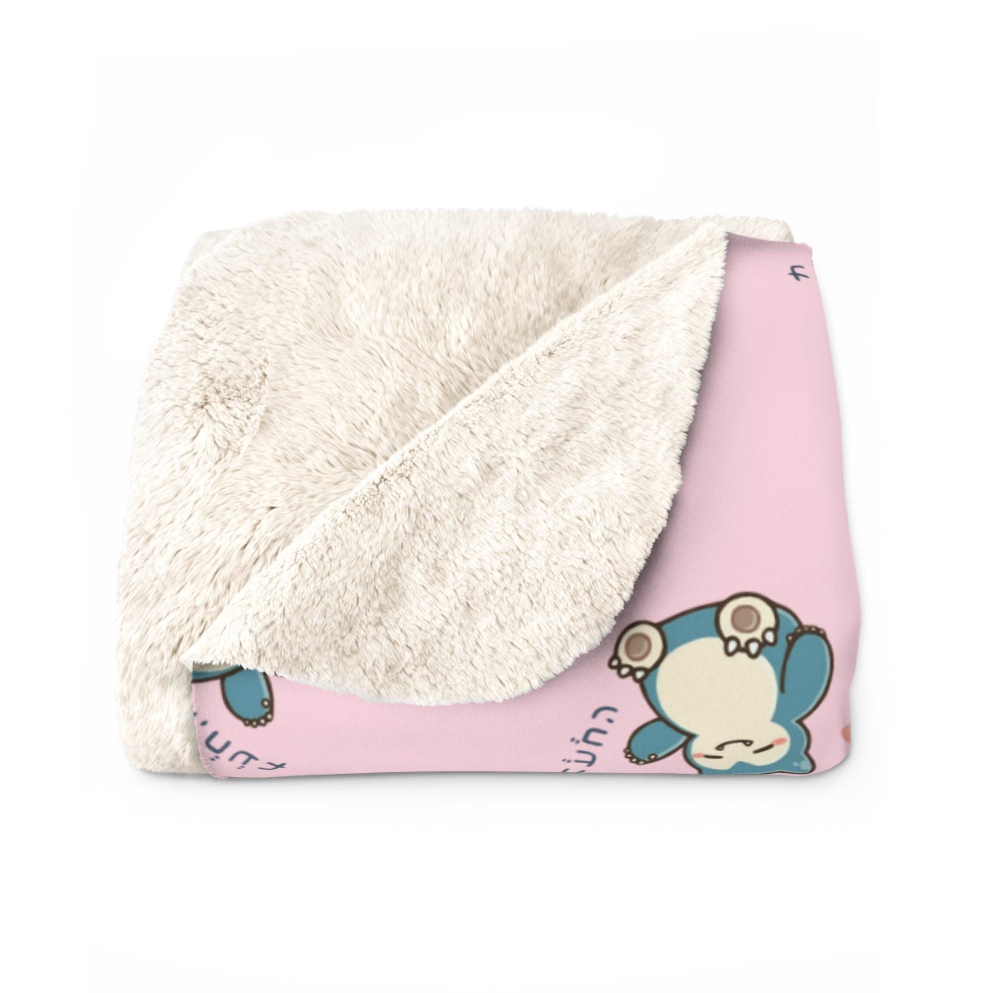 Sherpa Fleece Blanket - Lovely Nap - Yukan Iconic