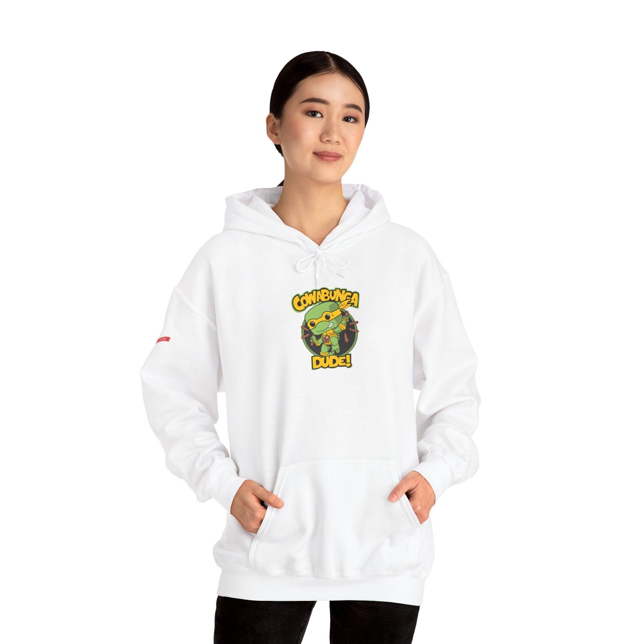 Hoodie | TMNT - COWABUNGA! | Vintage Style - Yukan Iconic