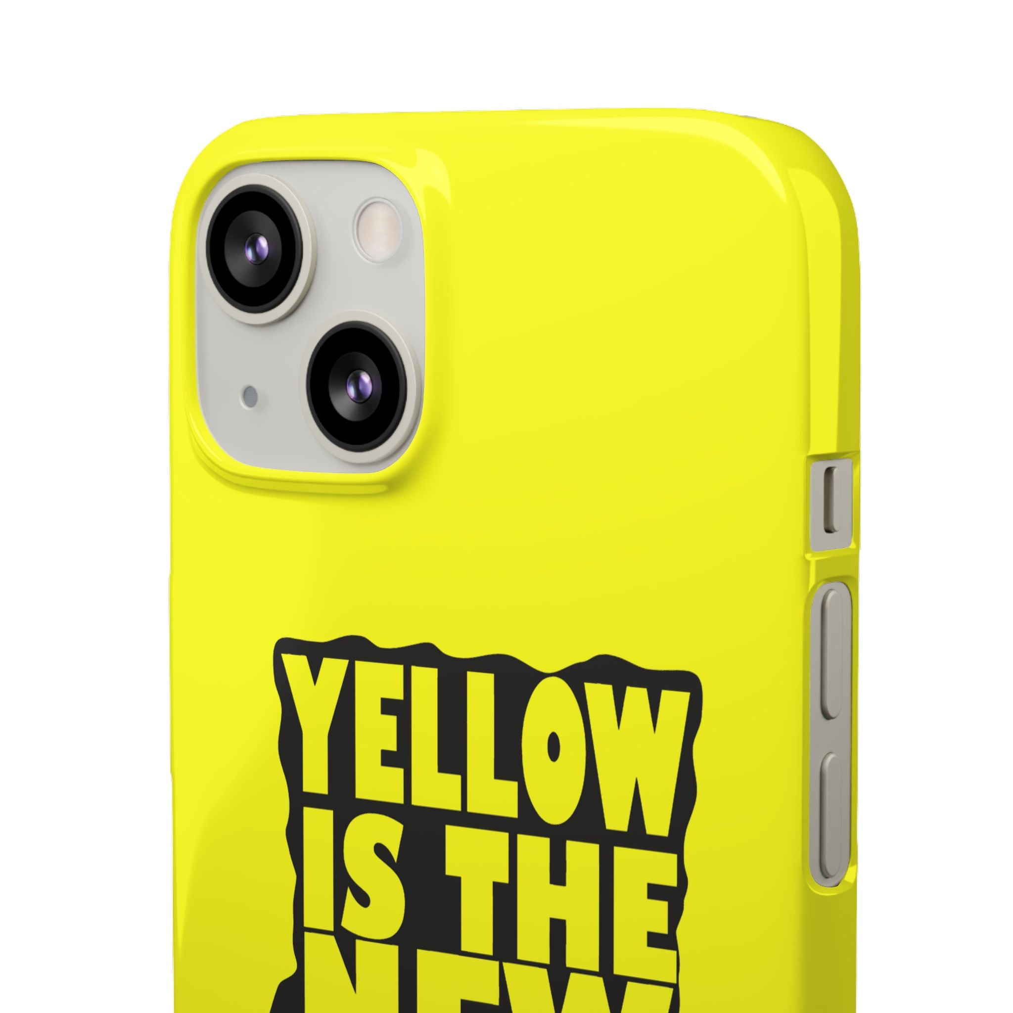 Snap Case - Yellow Is The New Black - Yukan Iconic