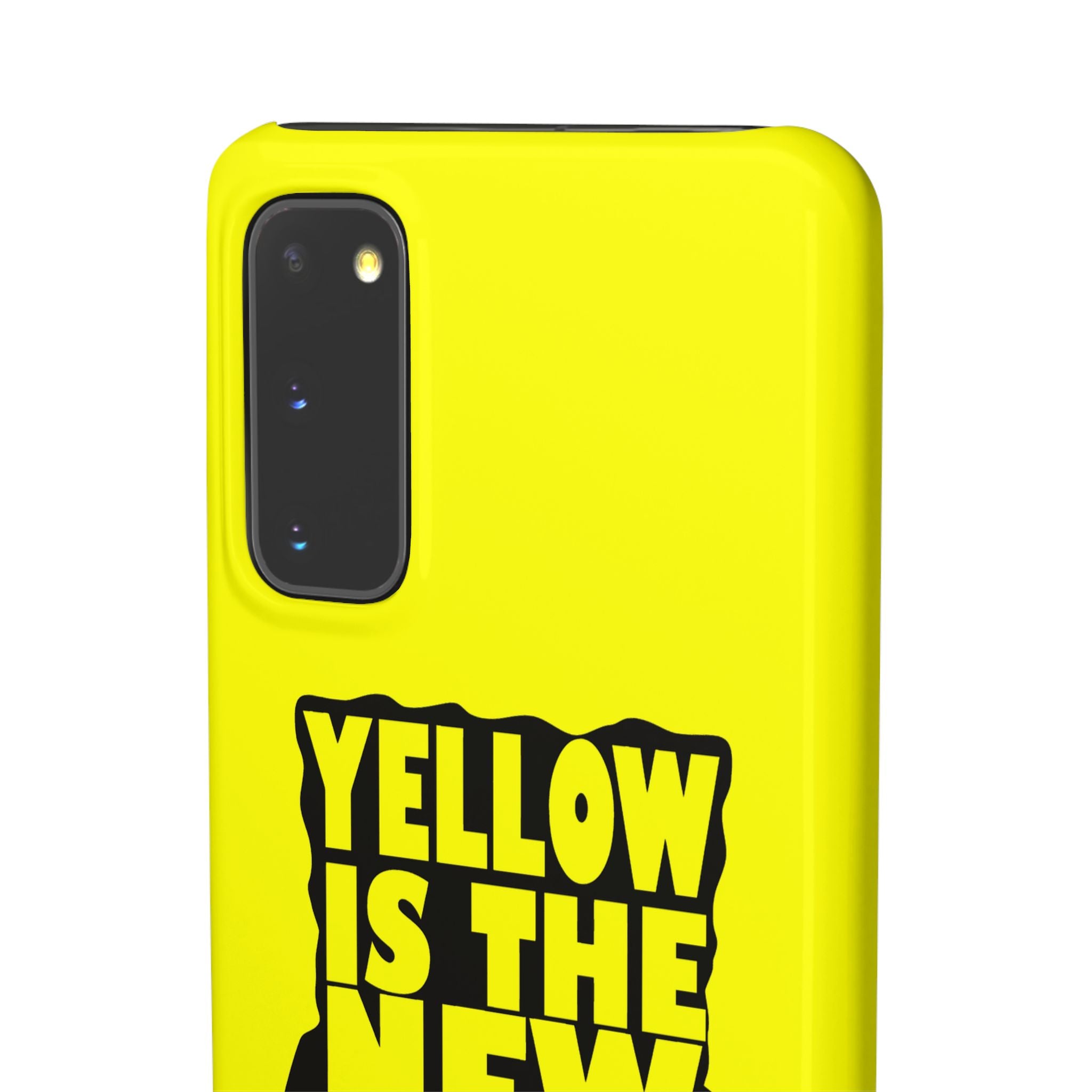 Snap Case - Yellow Is The New Black - Yukan Iconic