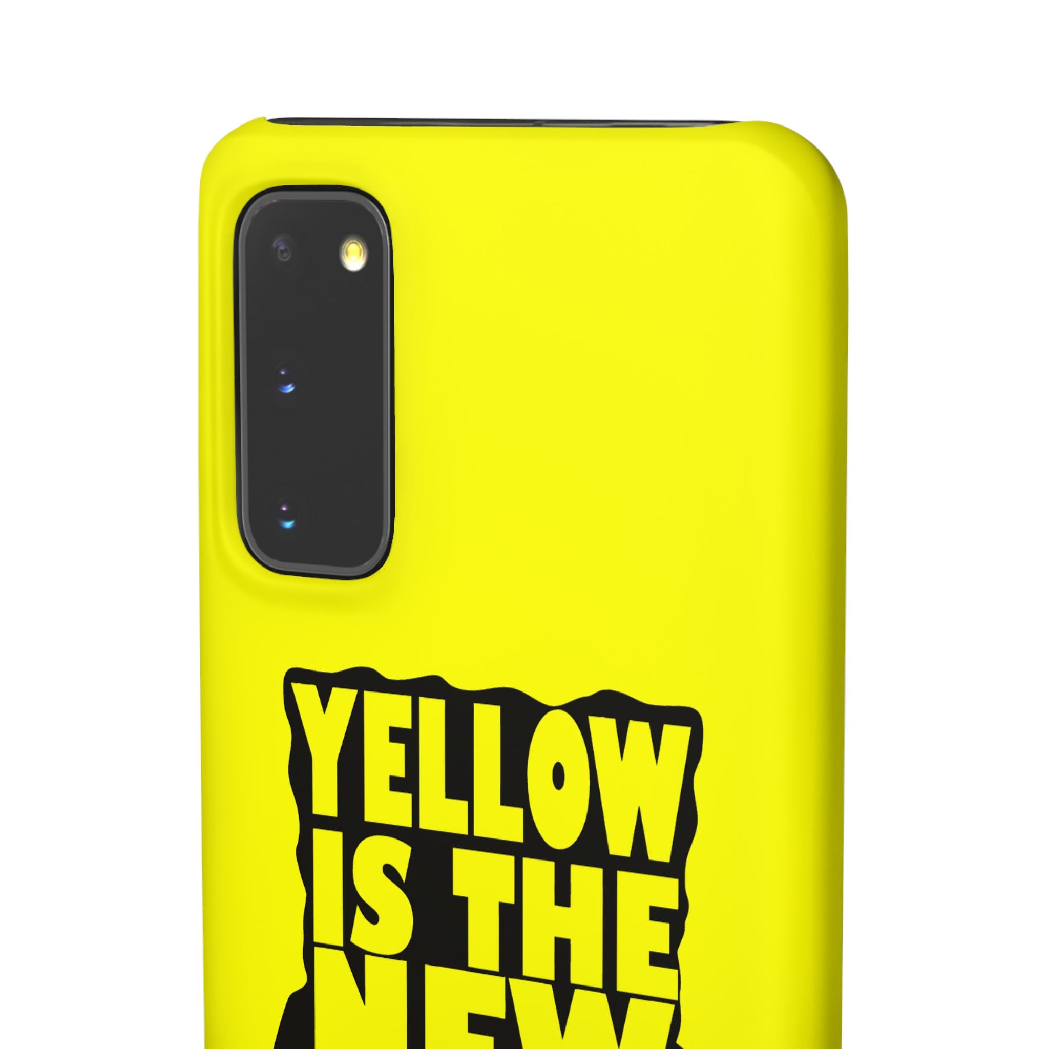 Snap Case - Yellow Is The New Black