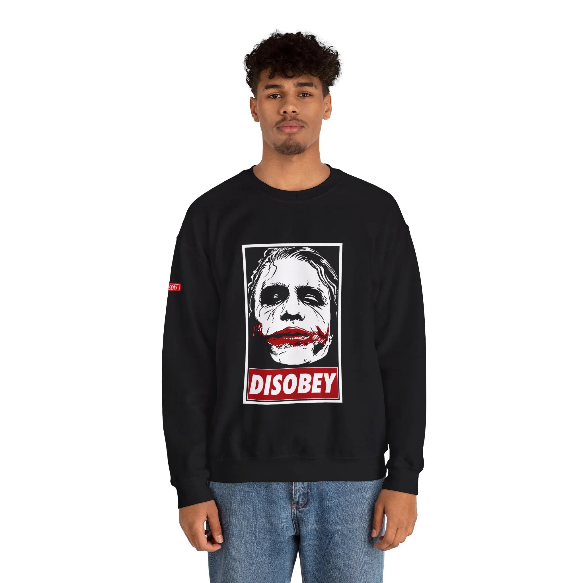 Sweatshirt | DC Comics - The Joker Disobey | Dark Edition - Yukan Iconic