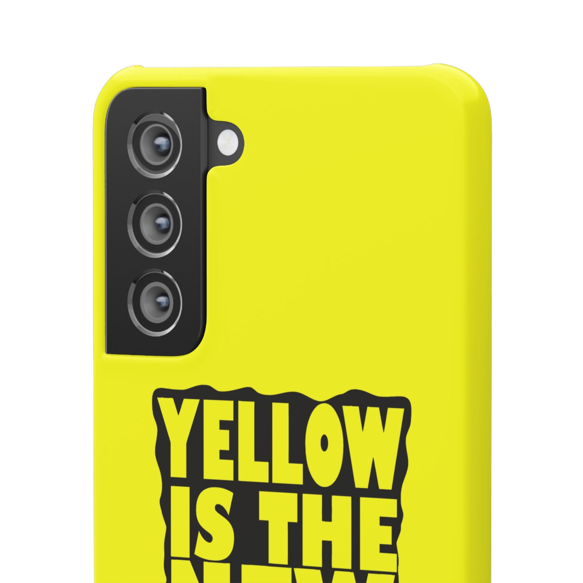 Snap Case - Yellow Is The New Black - Yukan Iconic