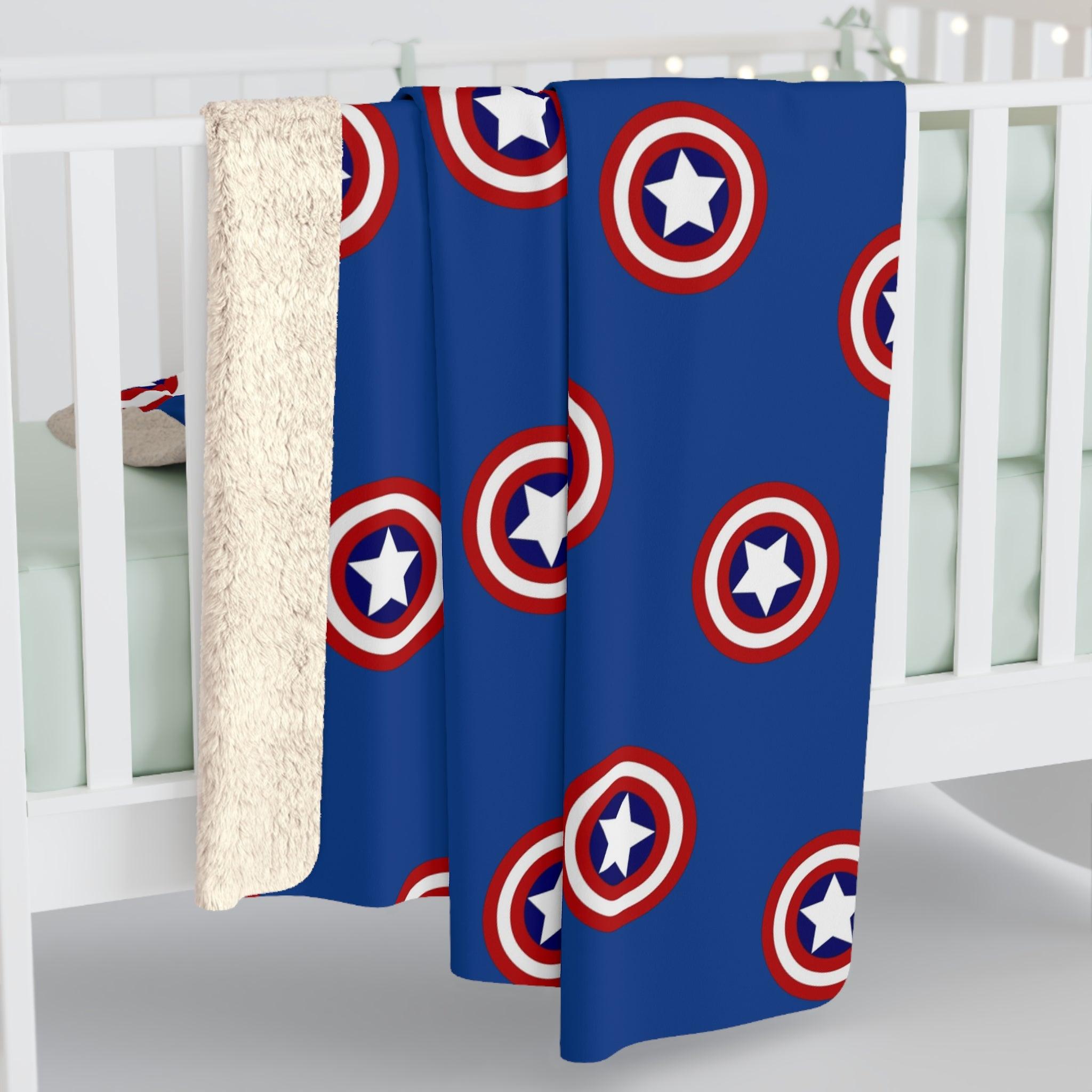 Sherpa Fleece Blanket - The Captain