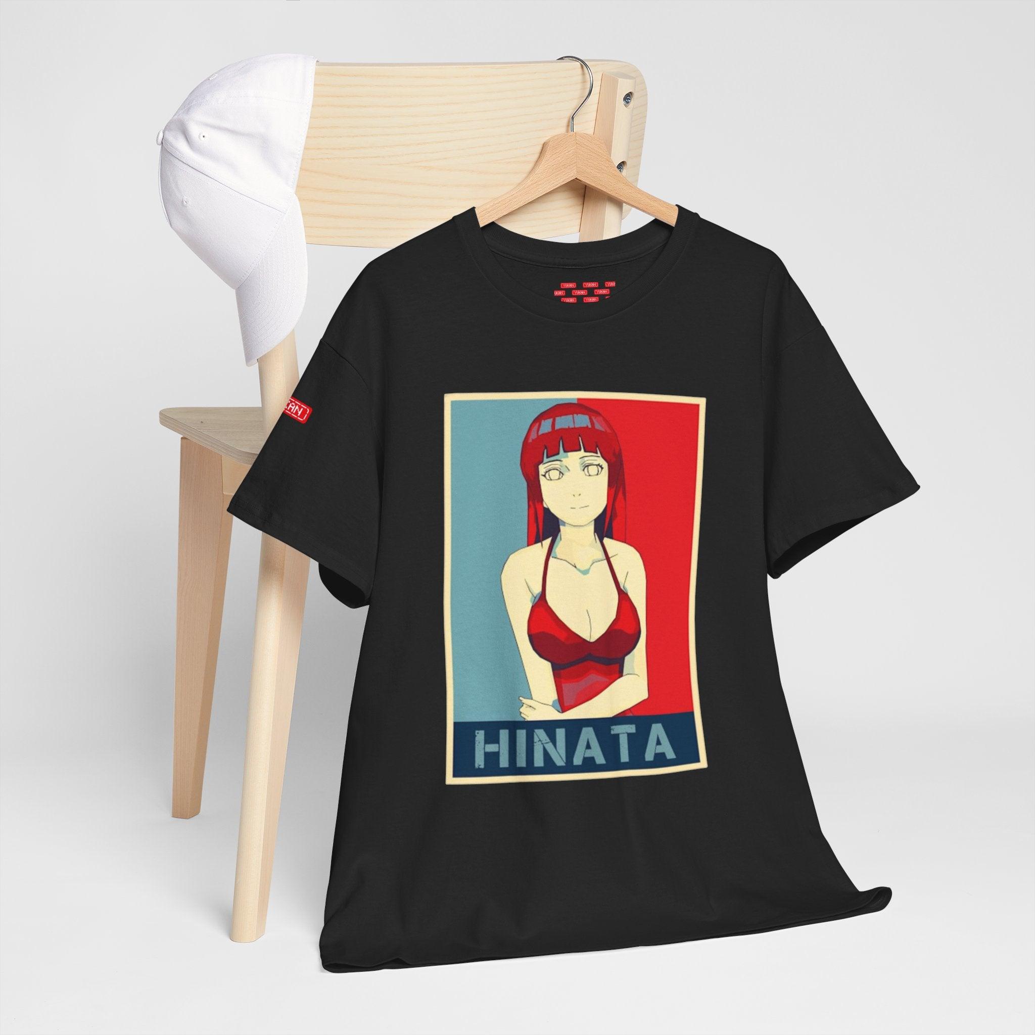 Unisex Heavy Cotton Tee - Hinata Waifu - Yukan Iconic