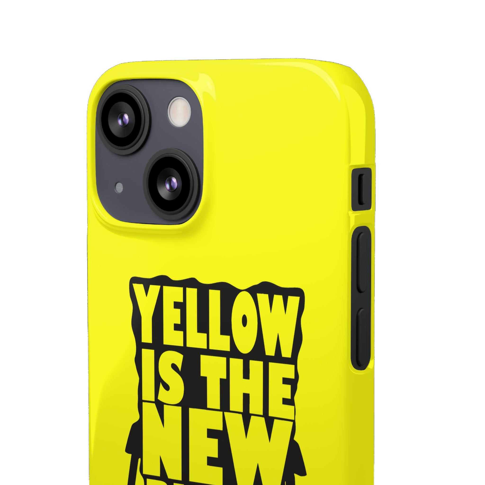 Snap Case - Yellow Is The New Black - Yukan Iconic