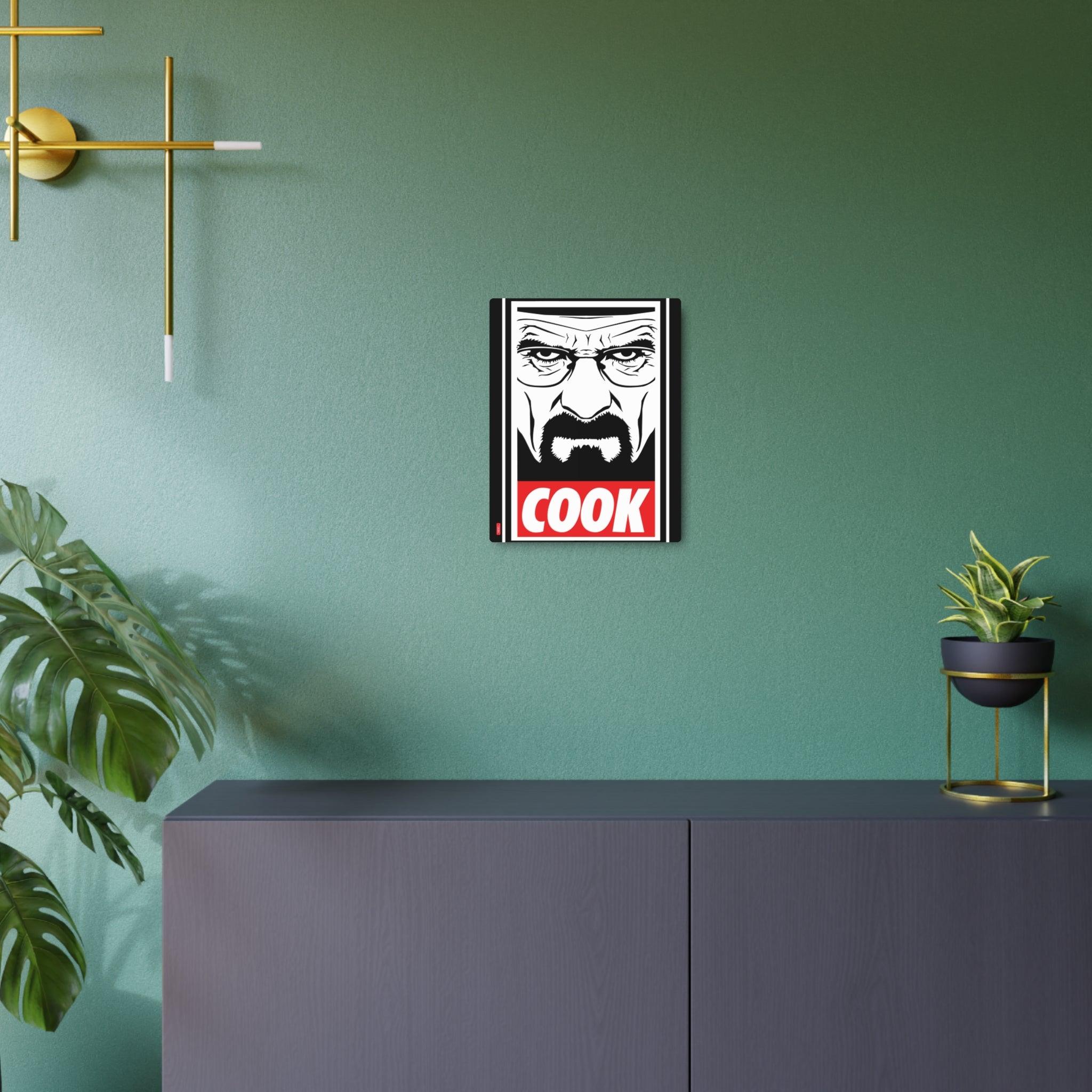 Aluminium Artwork - Walter White Cook - Yukan Iconic