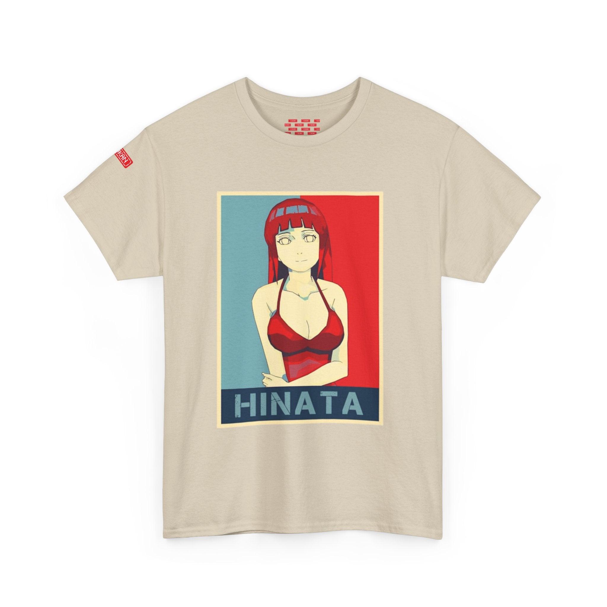 Unisex Heavy Cotton Tee - Hinata Waifu - Yukan Iconic