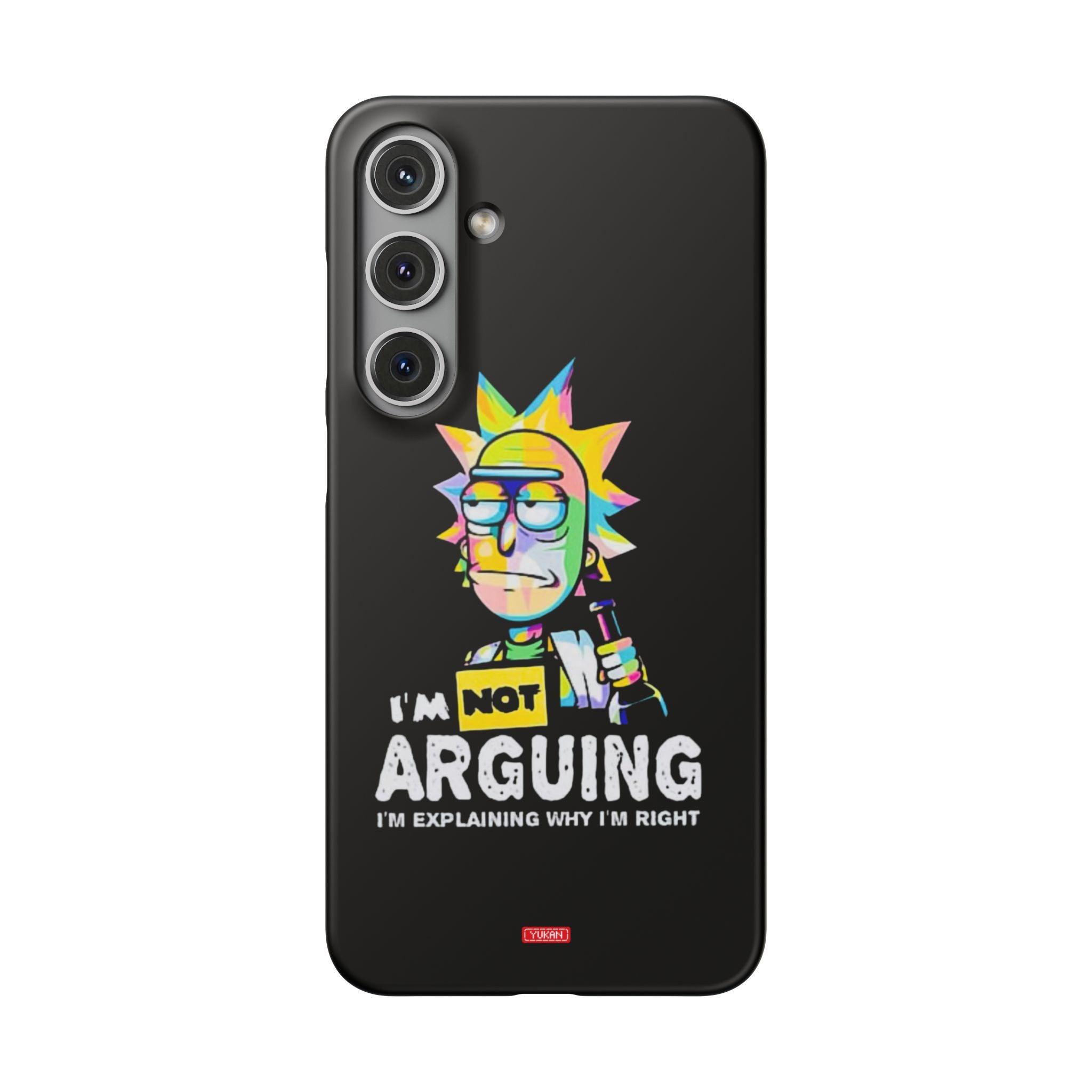 Snap Cases - "I Don't Arguing" - Yukan Iconic