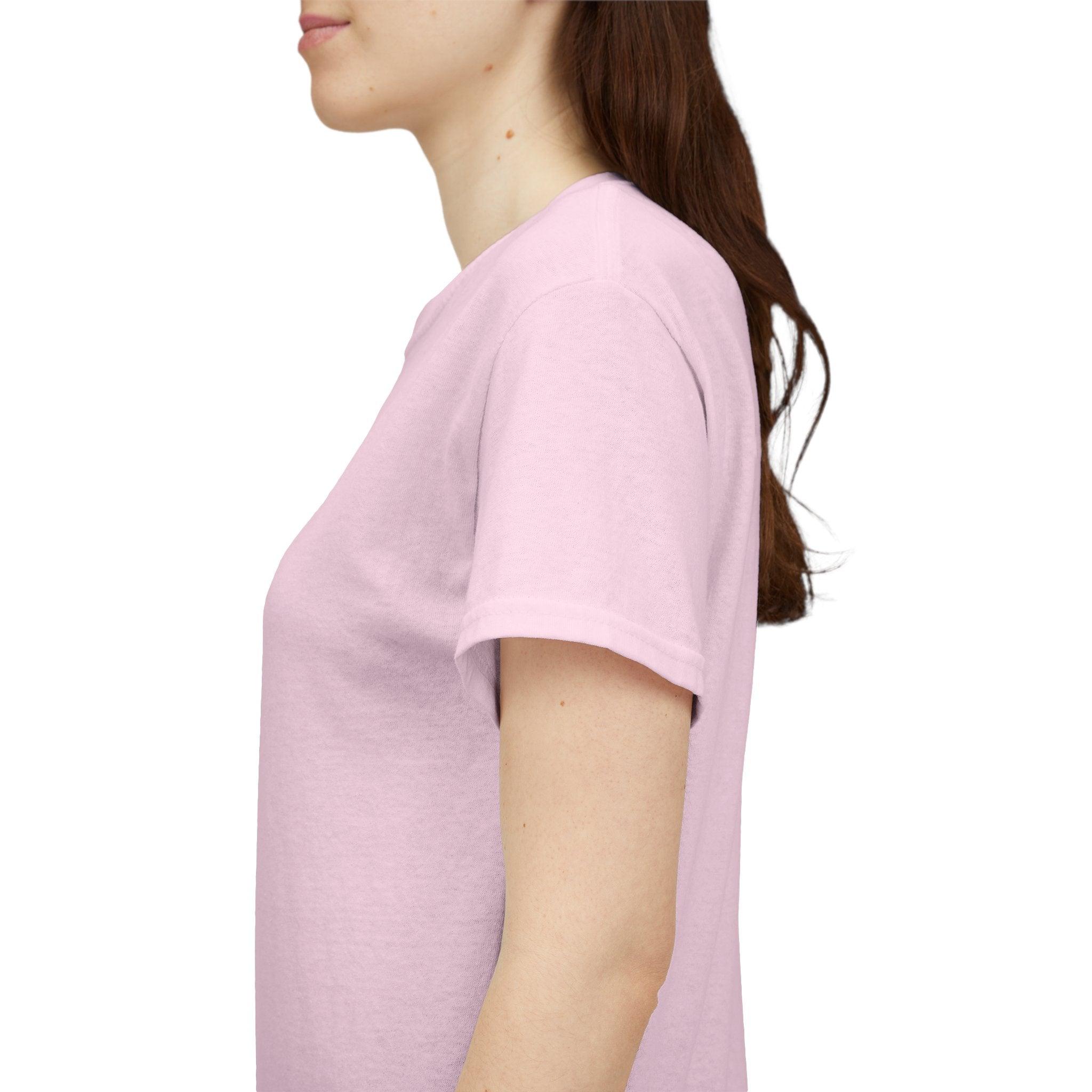 Unisex Heavy Cotton Tee - Dofi Face (Design On Back) - Yukan Iconic