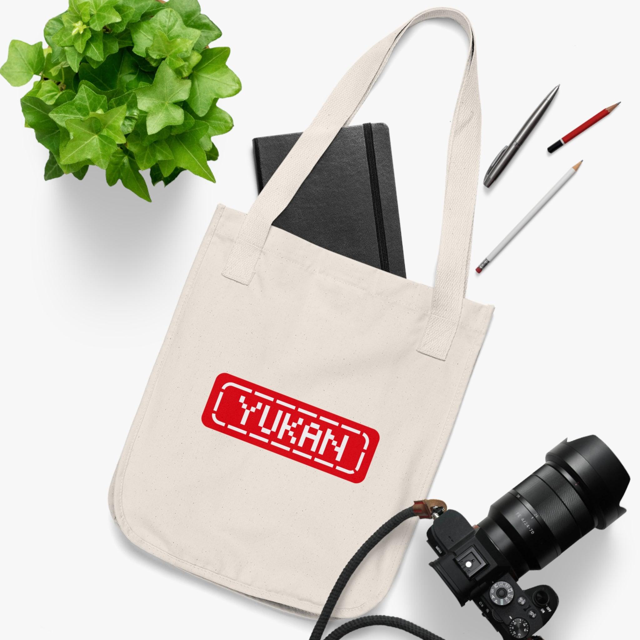 Organic Canvas Tote Bag - YUKAN ICONIC - Yukan Iconic