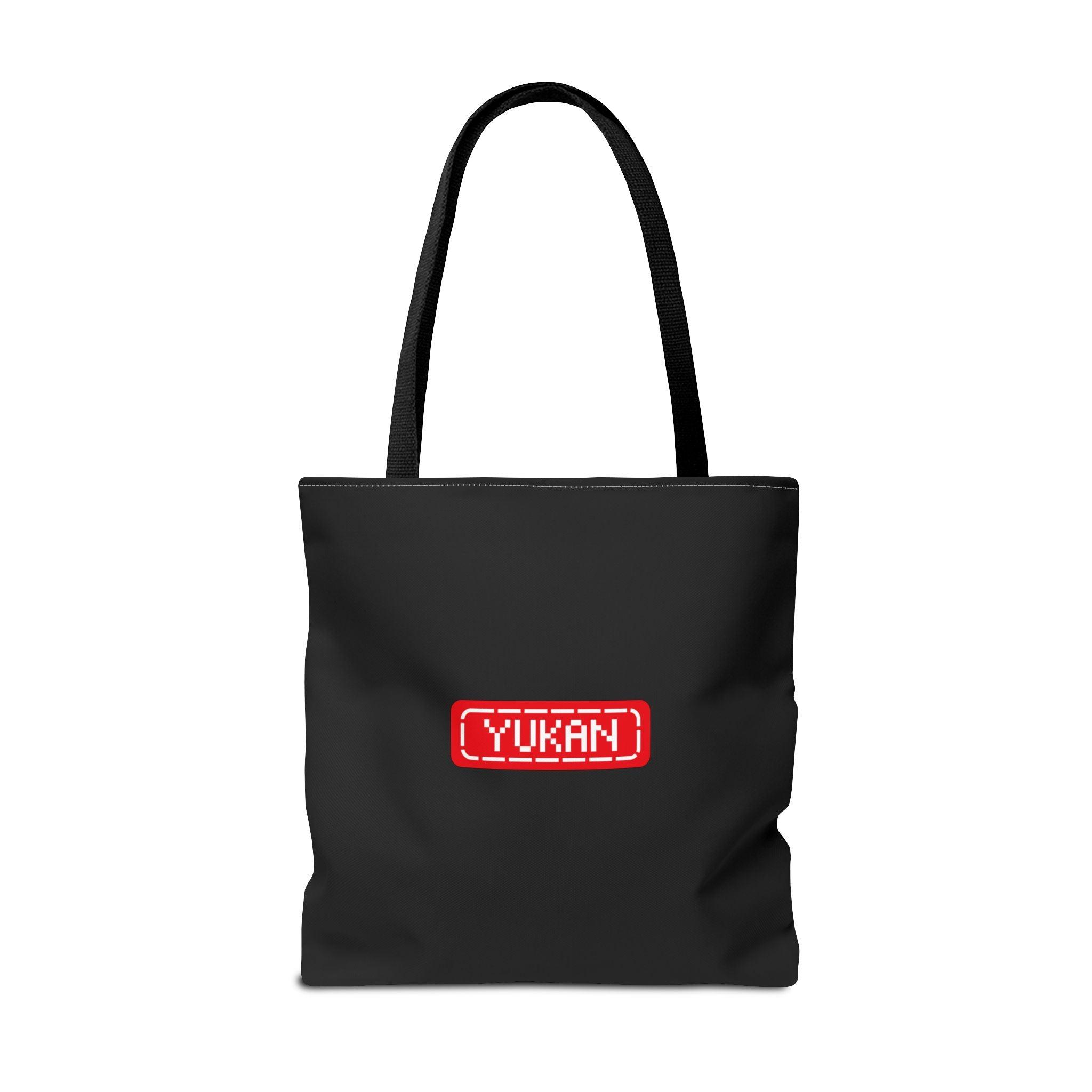 Tote Bag (AOP) - YUKAN ICONIC BLACK - Yukan Iconic