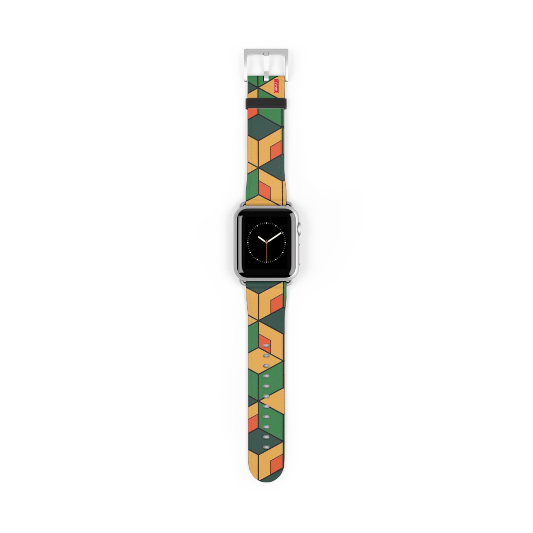 Lether Apple Watch Band - Gyu Pattern