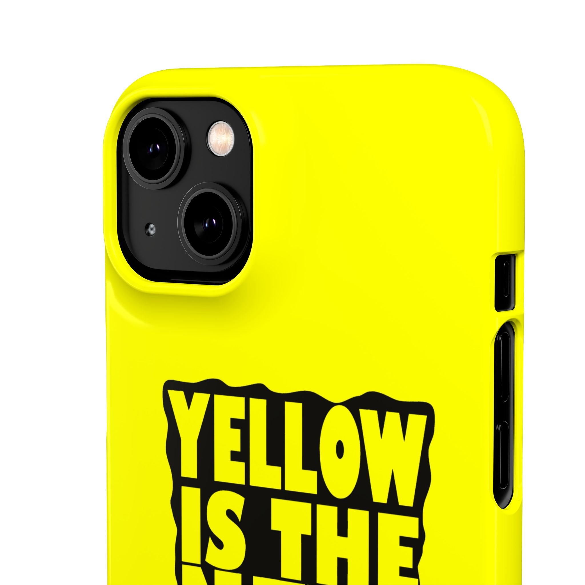 Snap Case - Yellow Is The New Black