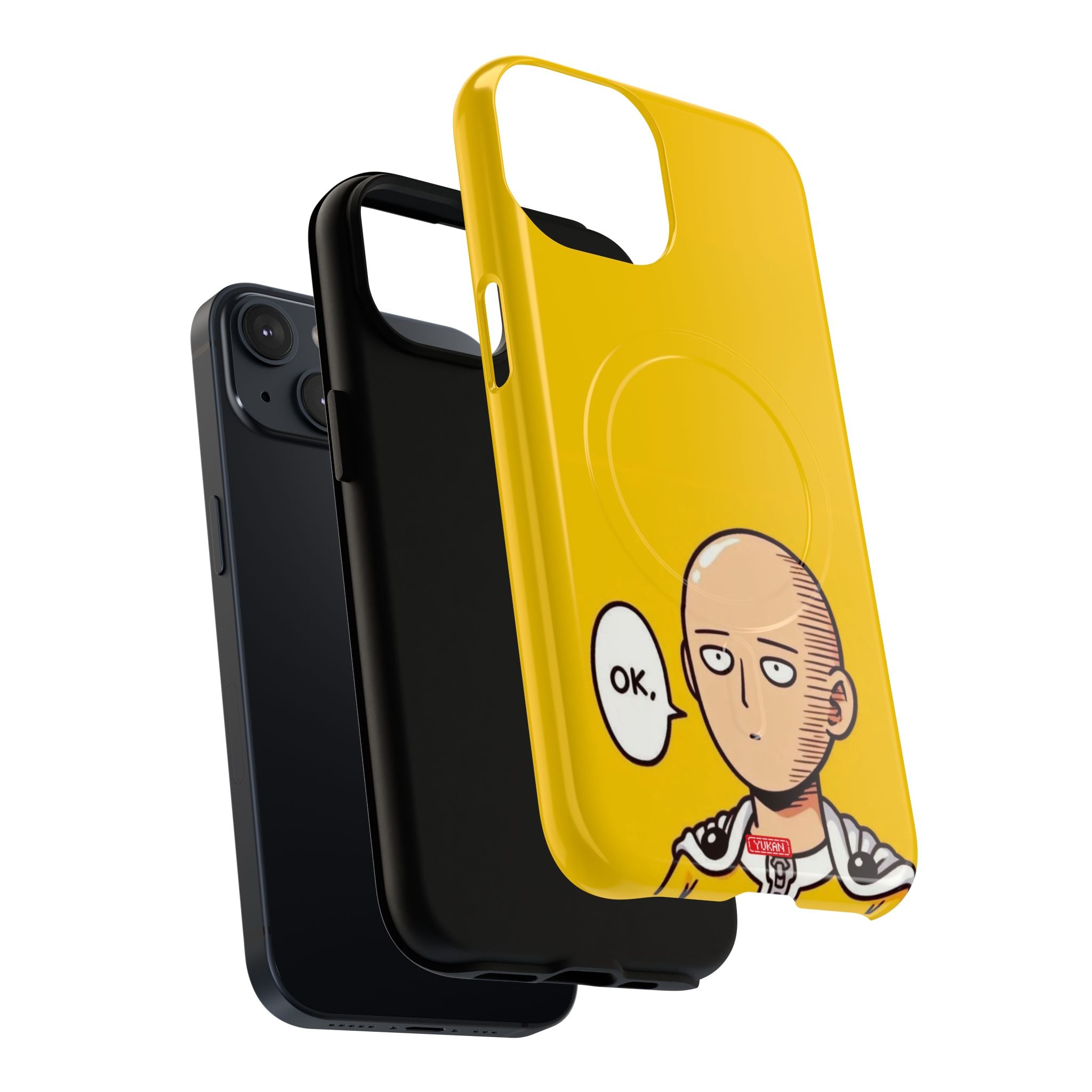 Tough MagSafe Case - One Punch Man "OK" - Yukan Iconic