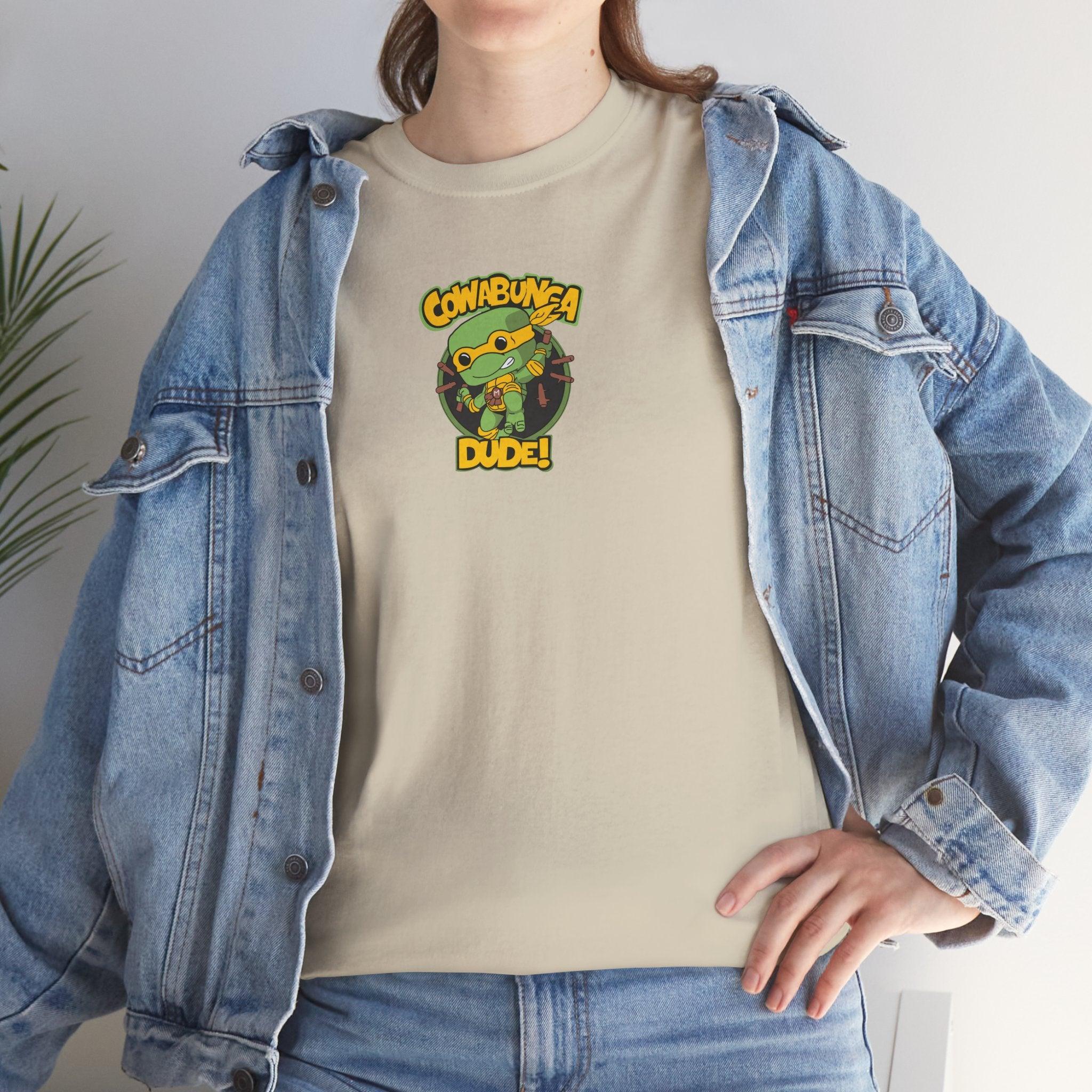 Unisex Heavy Cotton Tee - COWABUNGA! - Yukan Iconic