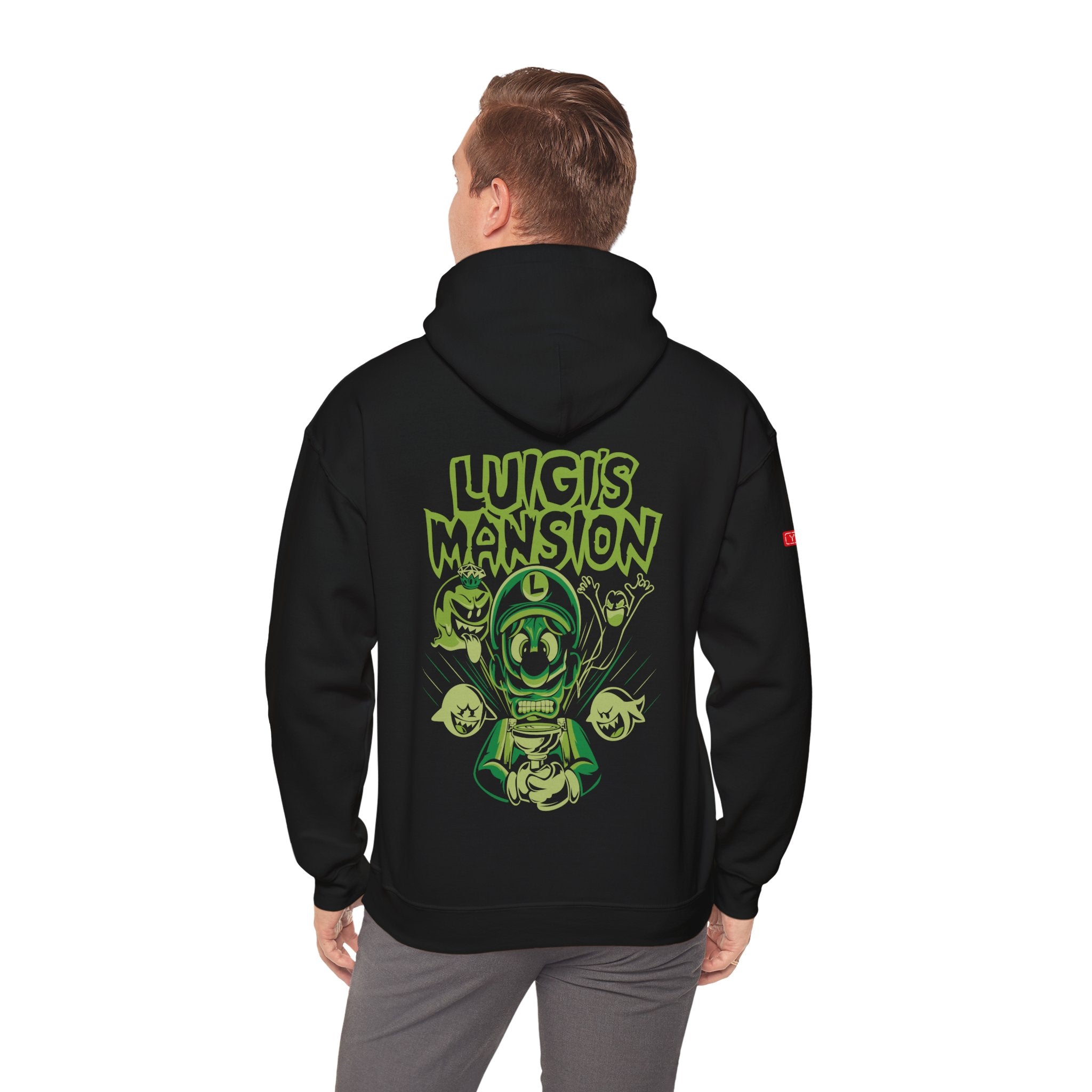 Hoodie - Green Mansion (Design On Back)