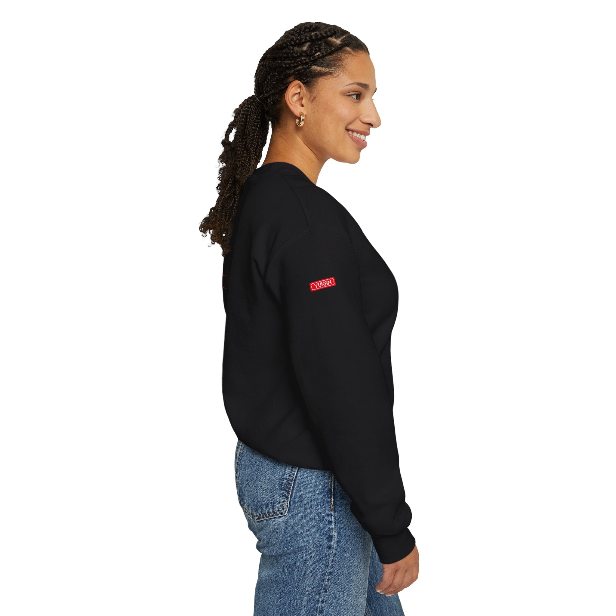 Heavy Crewneck Sweatshirt - Team Rocket Forever (Design on back)