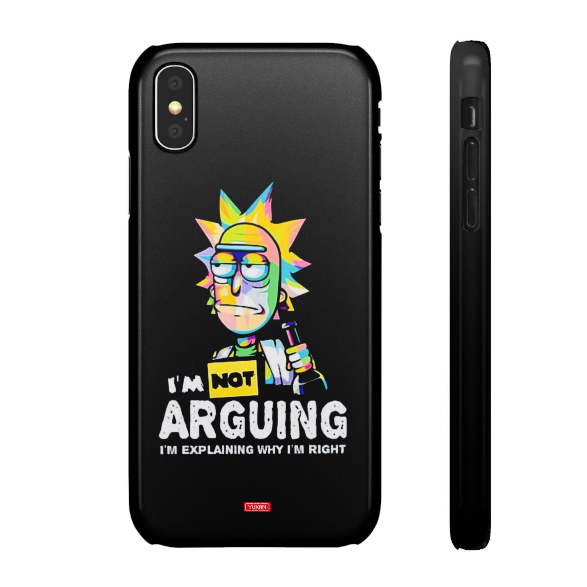 Snap Cases - "I Don't Arguing" - Yukan Iconic