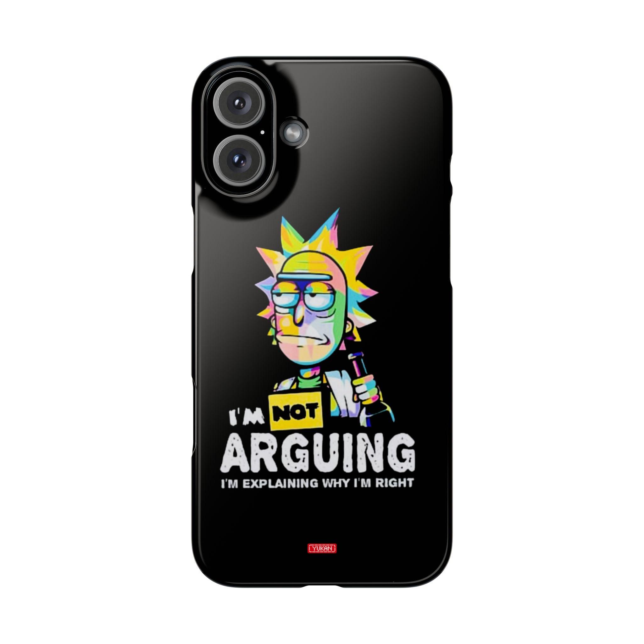 Snap Cases - "I Don't Arguing" - Yukan Iconic