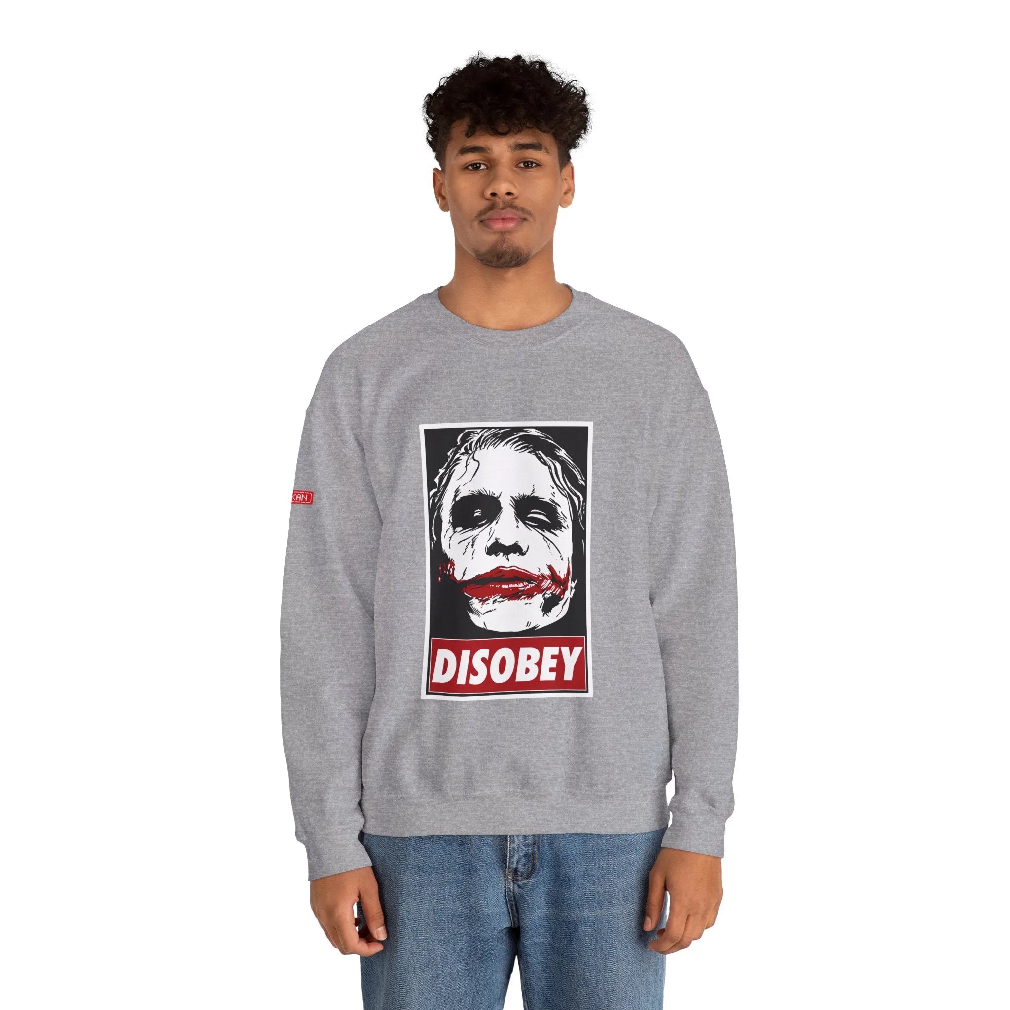 Sweatshirt | DC Comics - The Joker Disobey | Dark Edition - Yukan Iconic