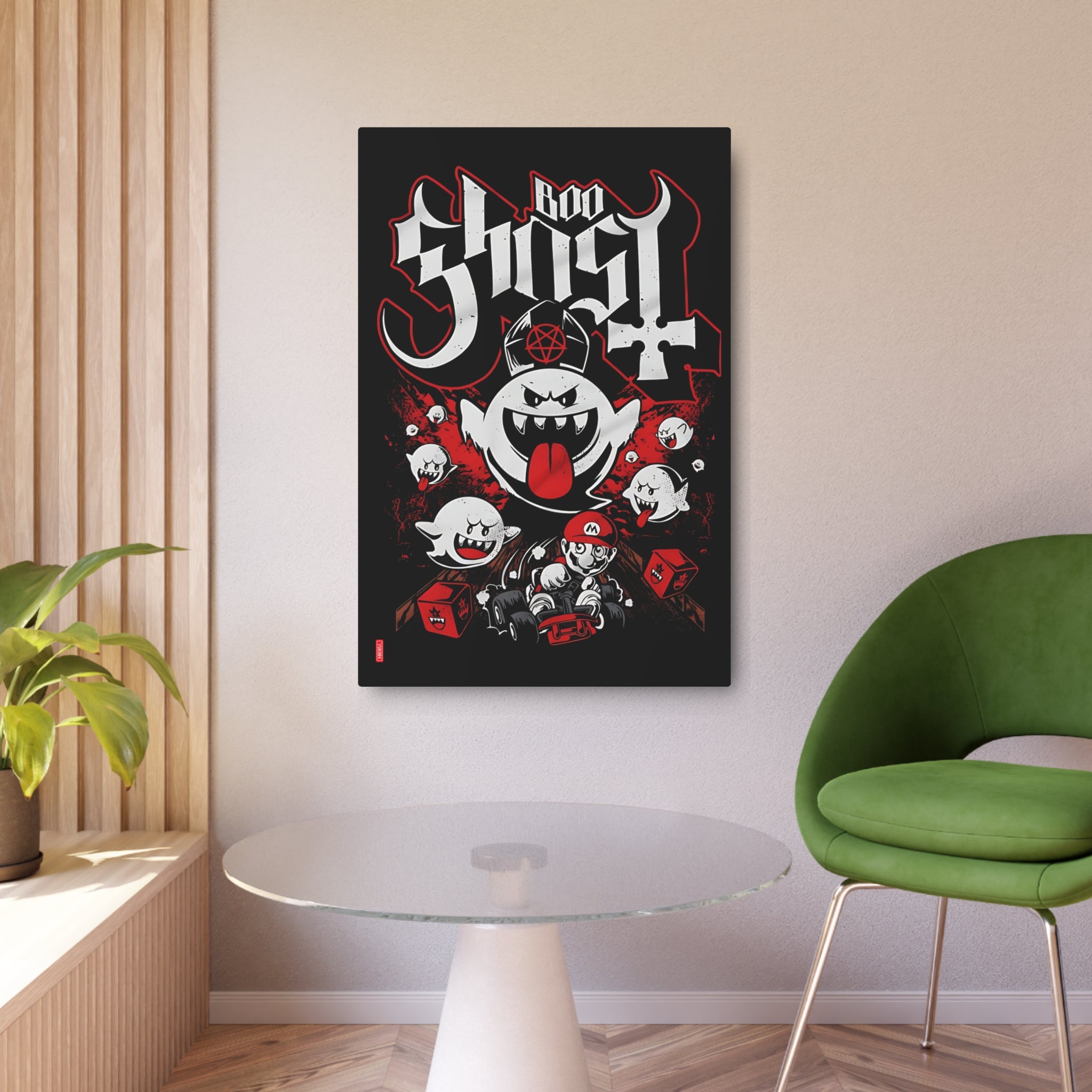 Aluminium Artwork - King Boo Pursuit