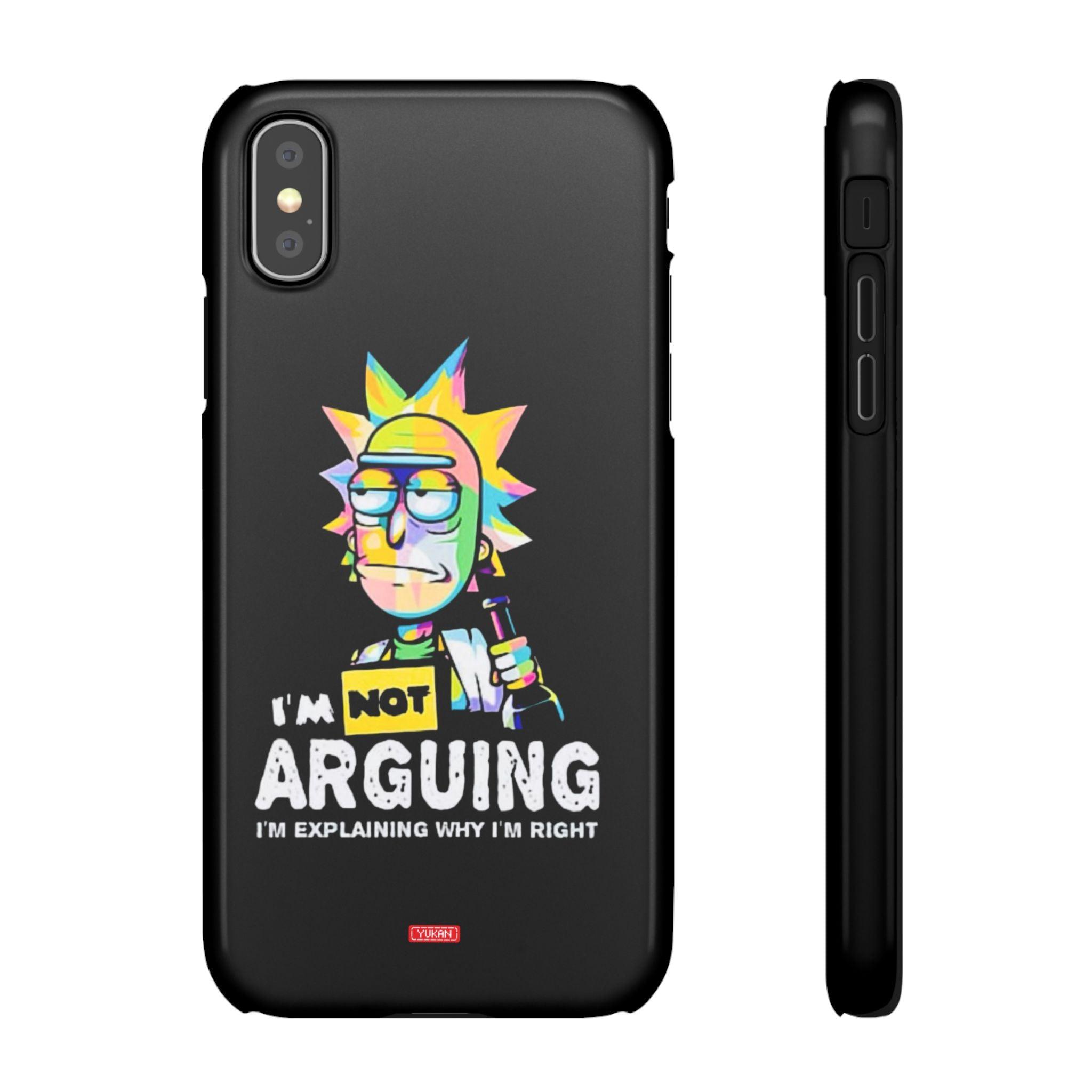 Snap Cases - "I Don't Arguing" - Yukan Iconic