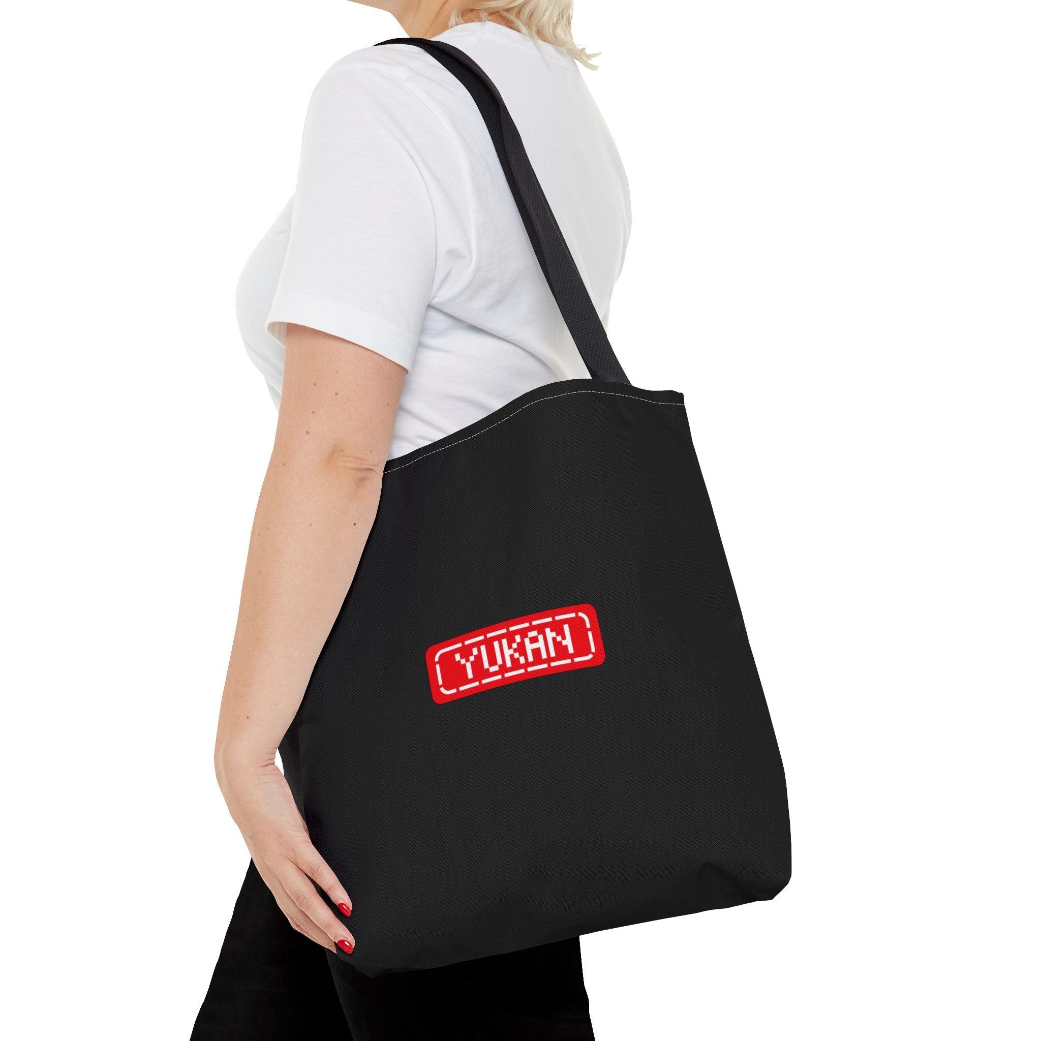 Tote Bag (AOP) - YUKAN ICONIC BLACK - Yukan Iconic