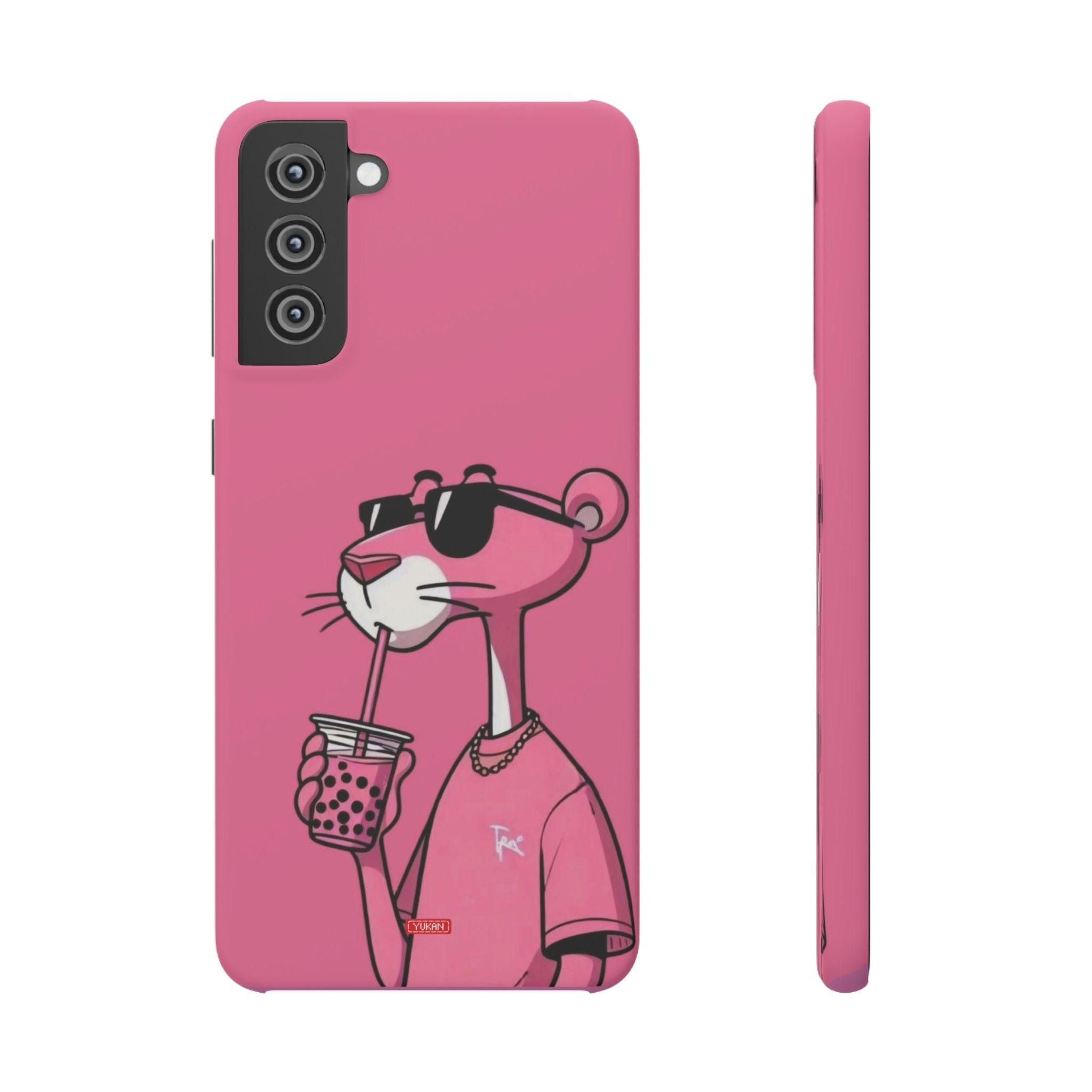 Snap Cases - Pink Bubble Tea - Yukan Iconic