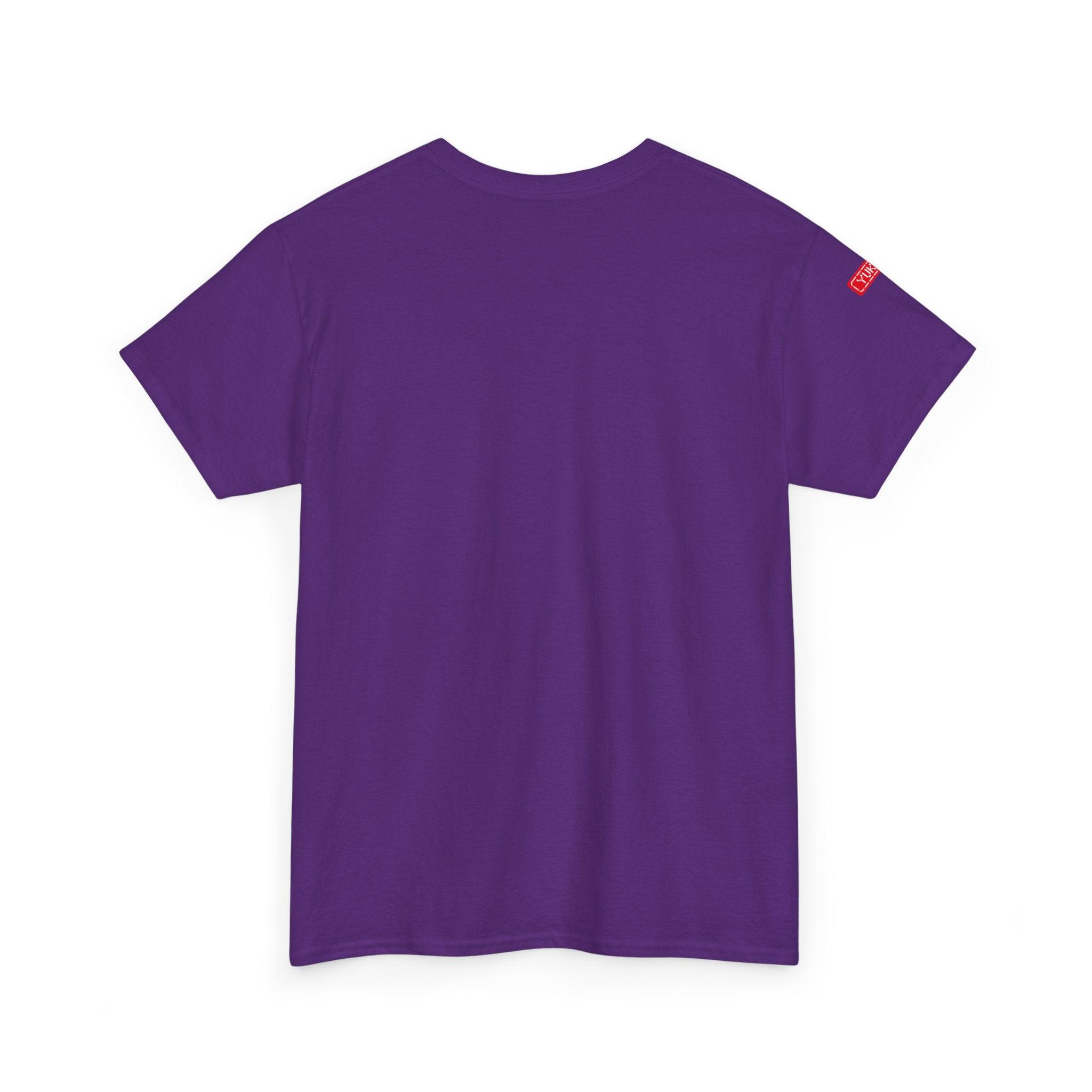 Unisex Heavy Cotton Tee - Purple Face - Yukan Iconic