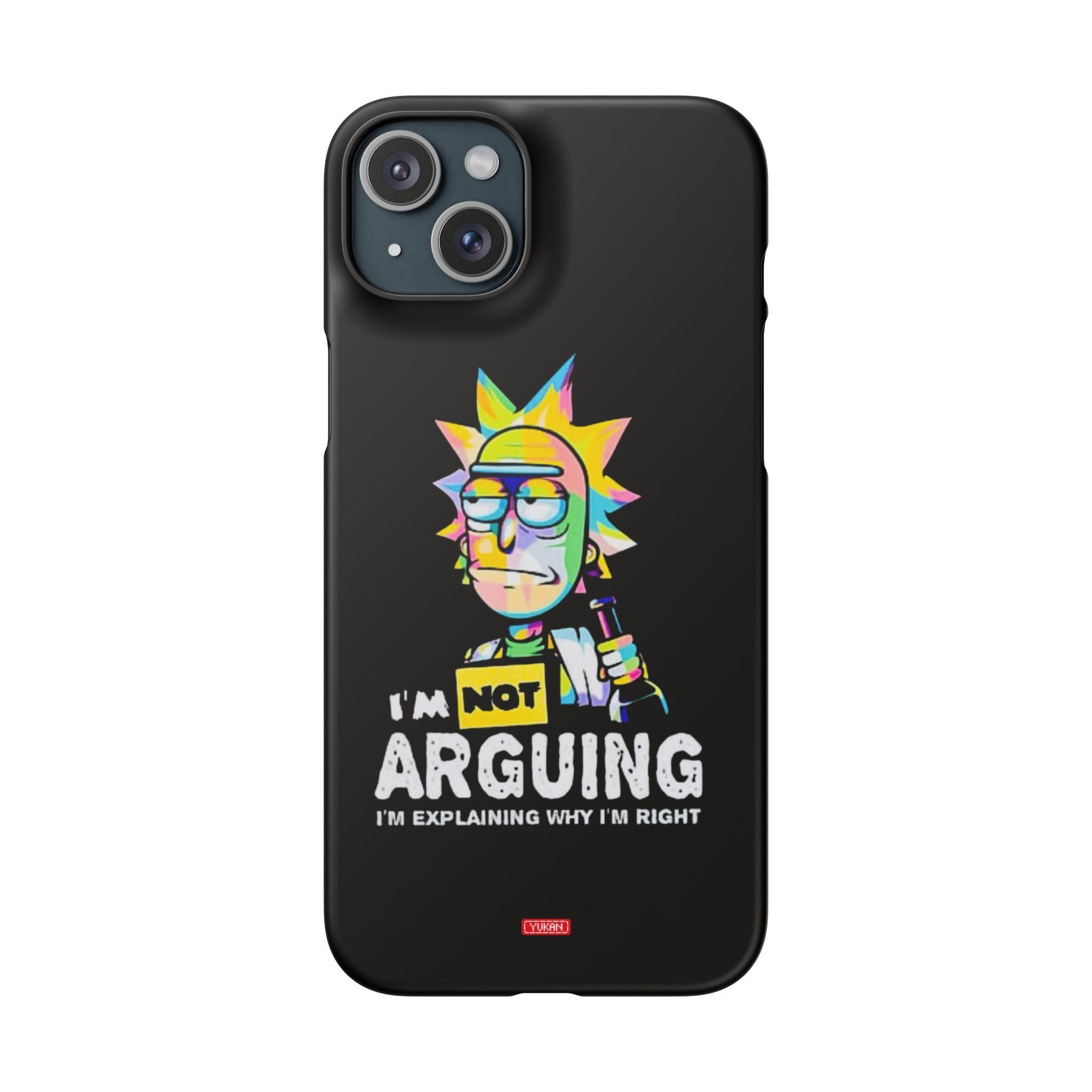 Snap Cases - "I Don't Arguing" - Yukan Iconic