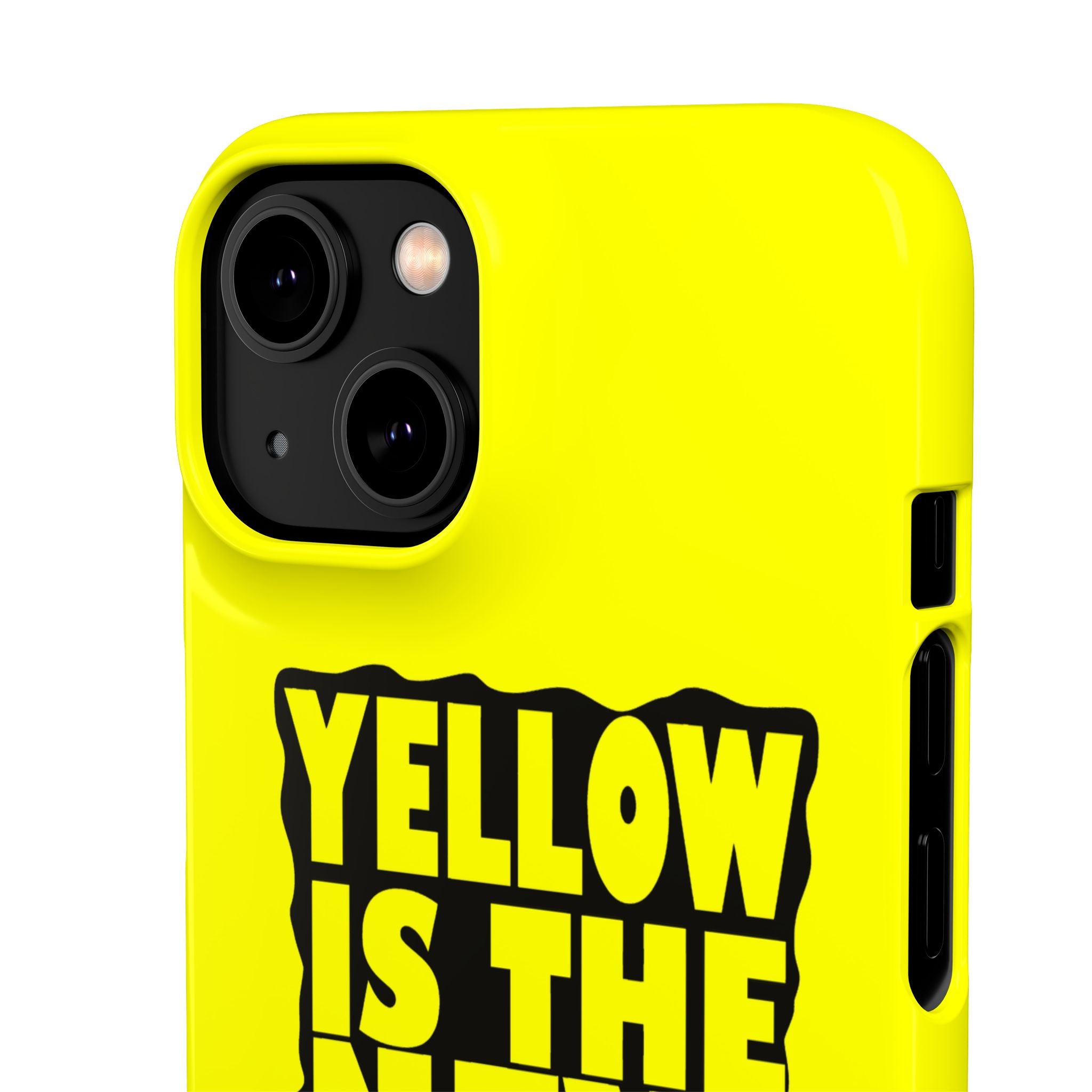 Snap Case - Yellow Is The New Black