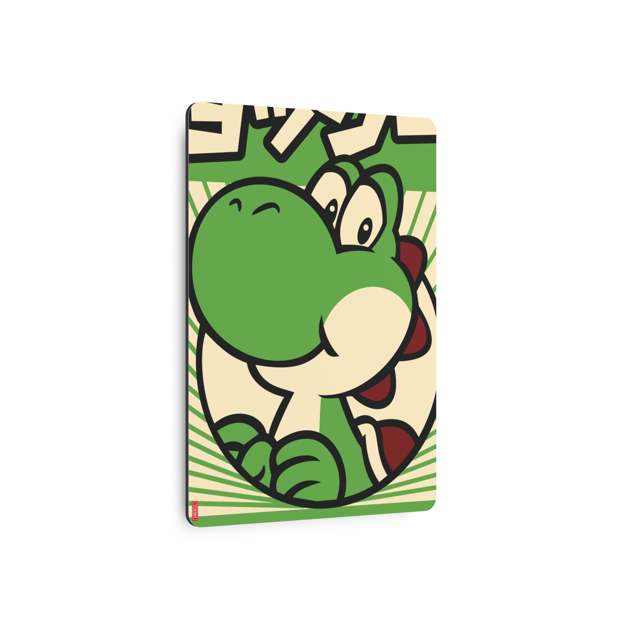 Aluminium Artwork - Cutie Yoshi - Yukan Iconic