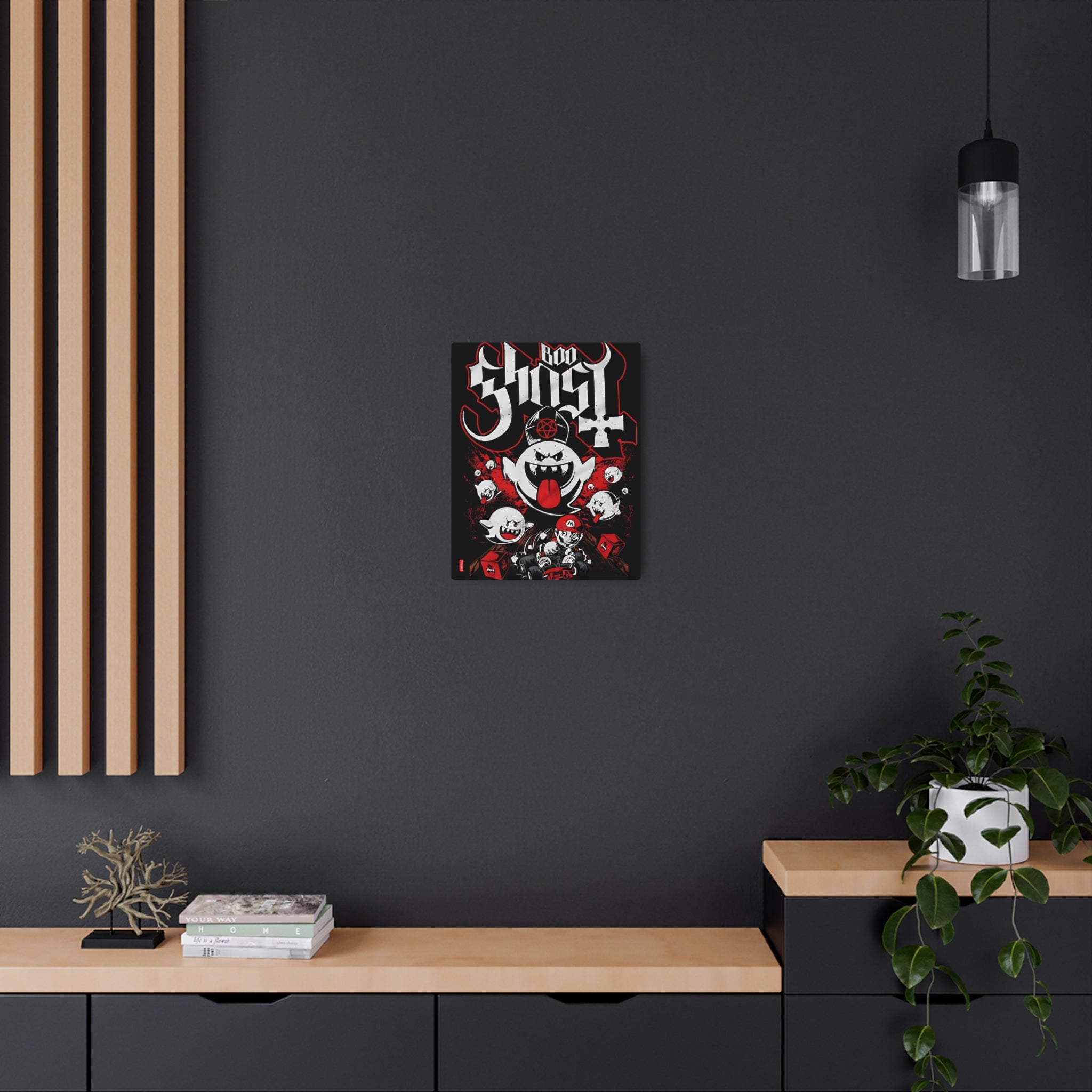 Aluminium Artwork - King Boo Pursuit