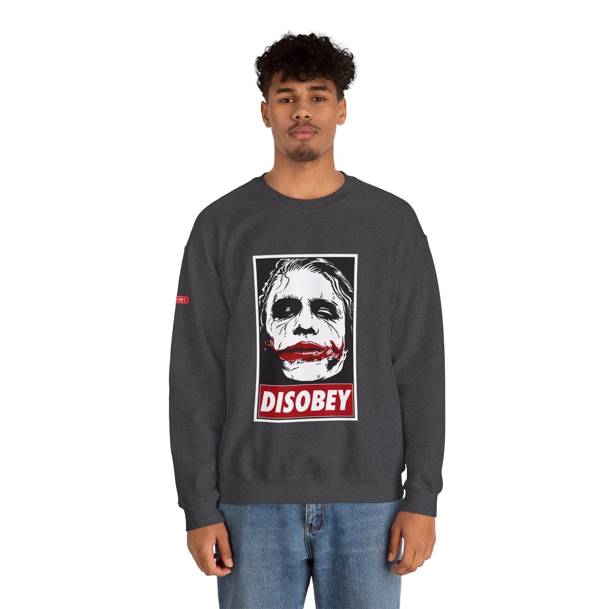 Sweatshirt | DC Comics - The Joker Disobey | Dark Edition - Yukan Iconic