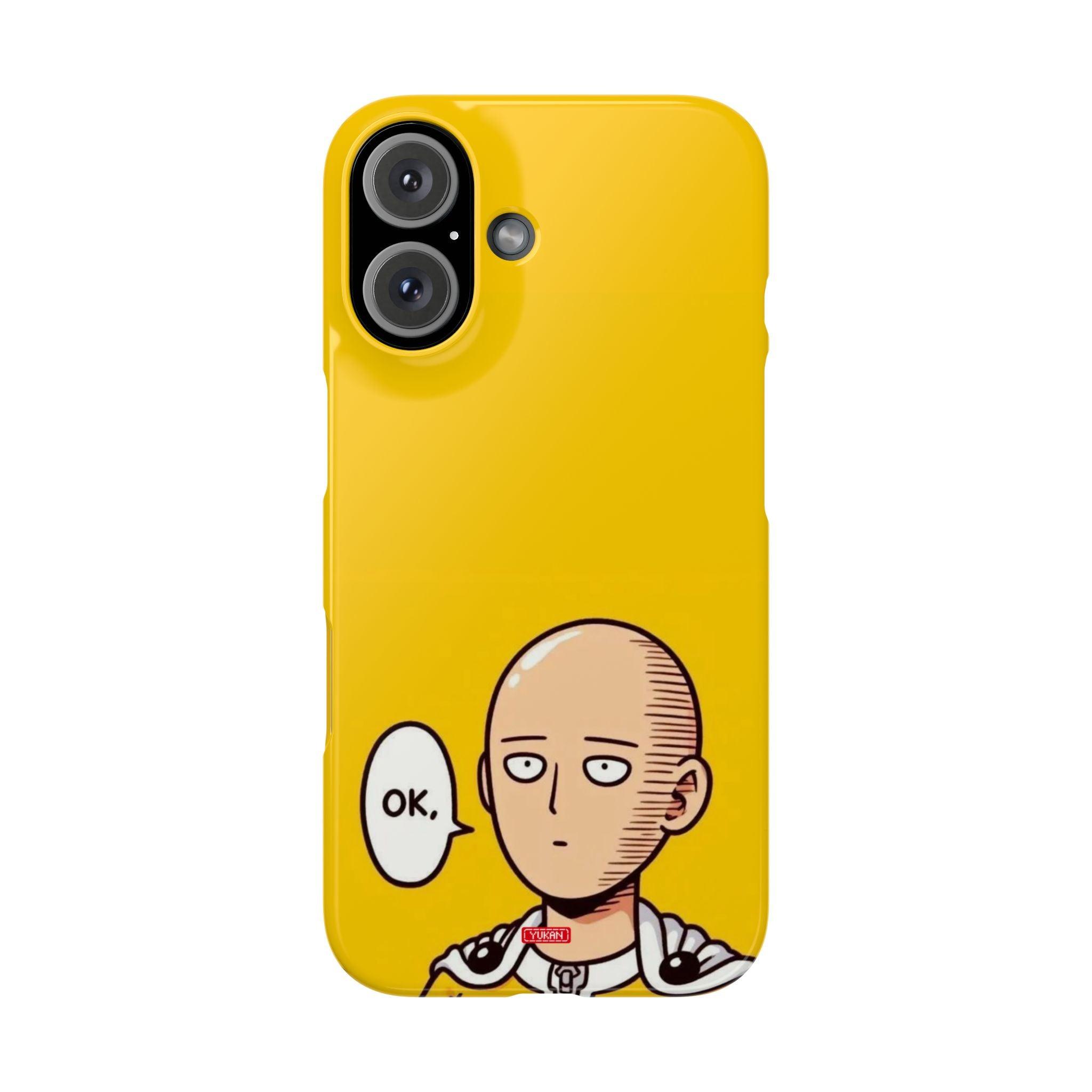 Snap Cases - One Punch Man "OK" - Yukan Iconic