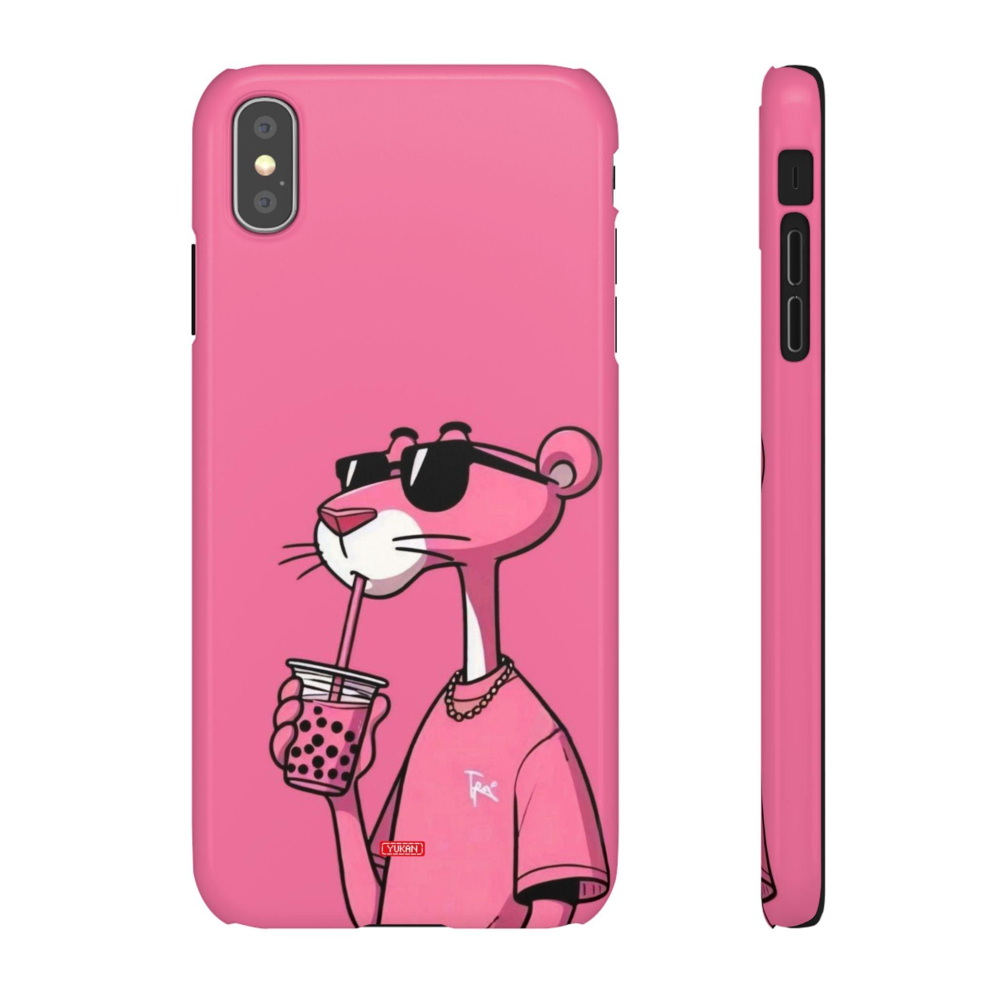 Snap Cases - Pink Bubble Tea - Yukan Iconic