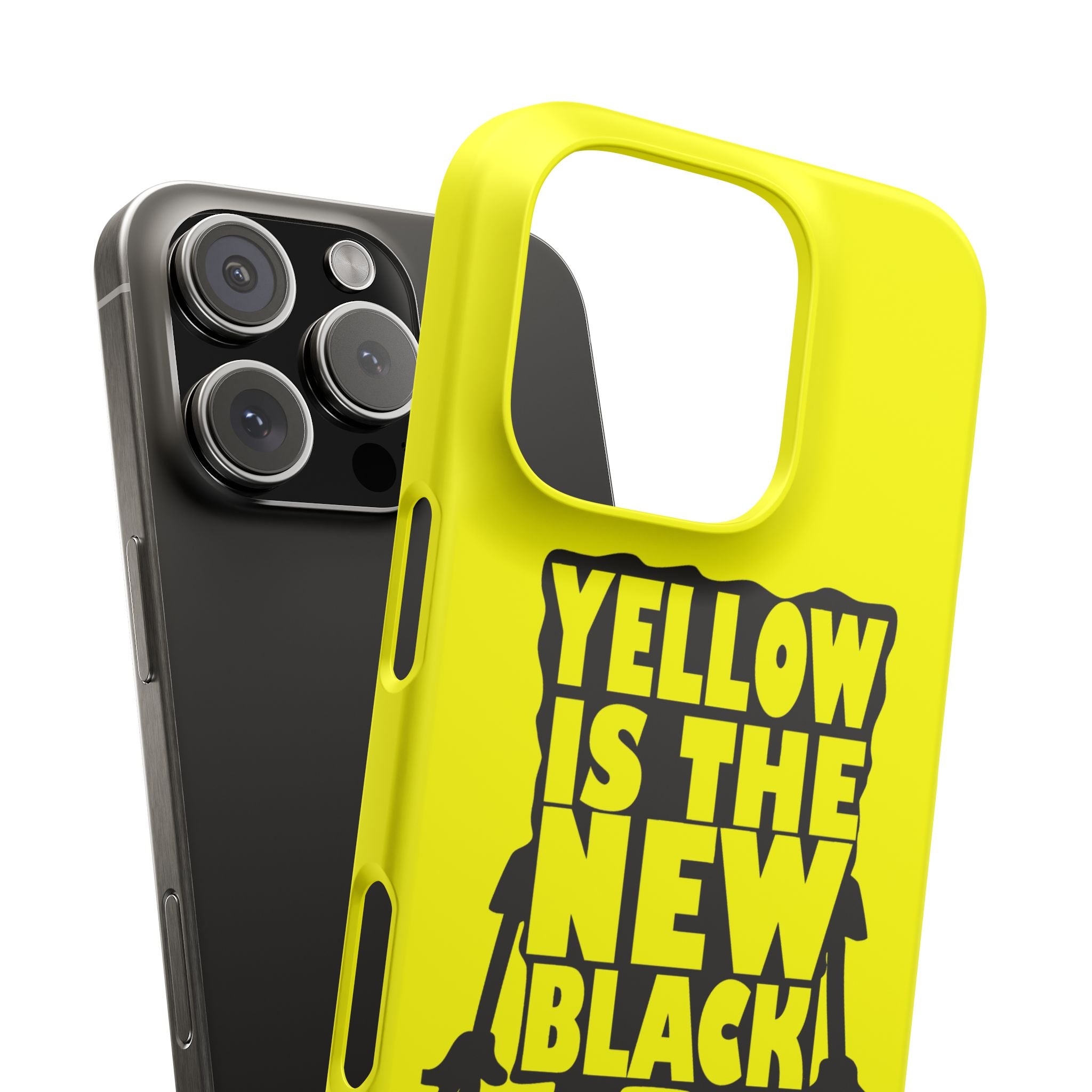 Snap Case - Yellow Is The New Black