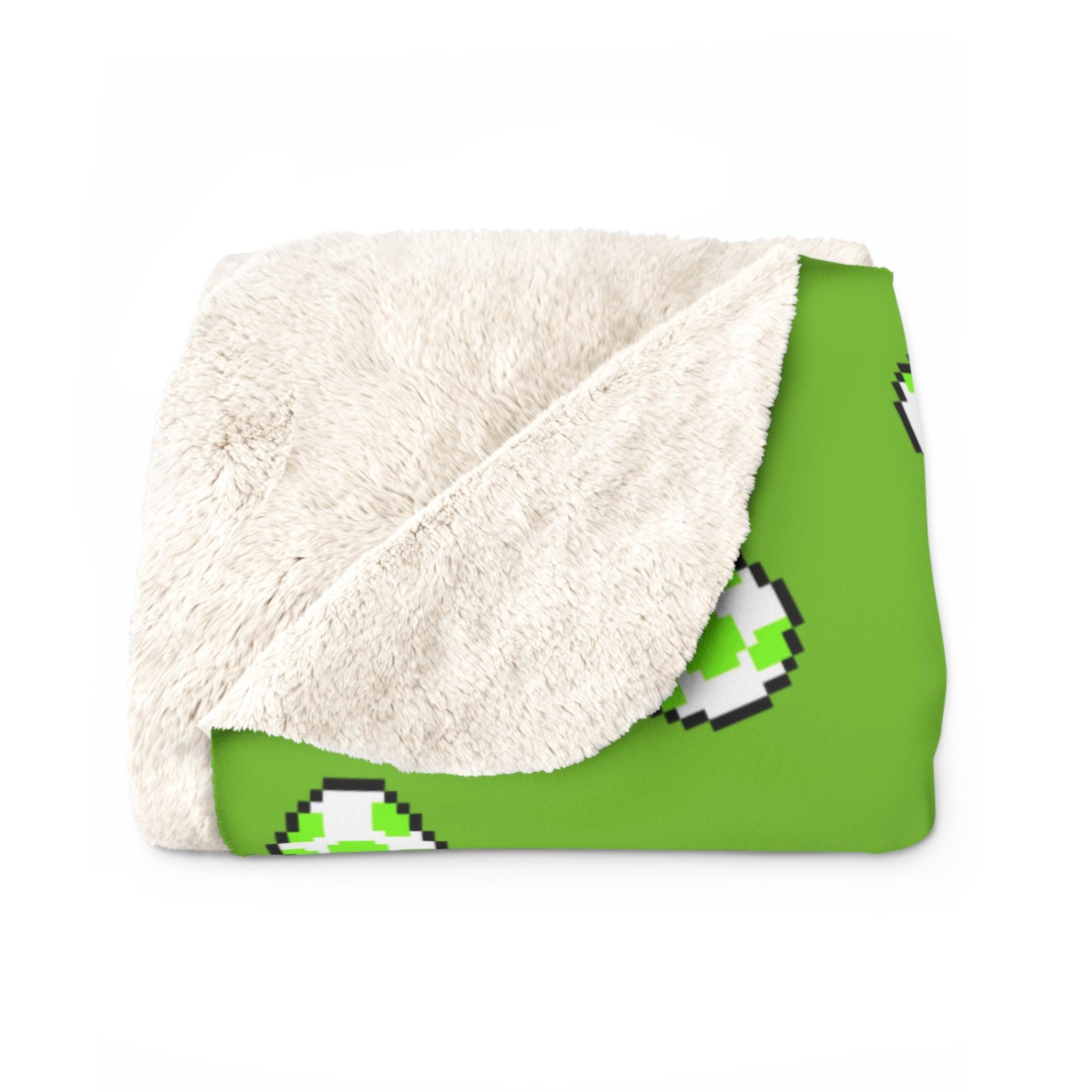 Sherpa Fleece Blanket - The Green Egg - Yukan Iconic