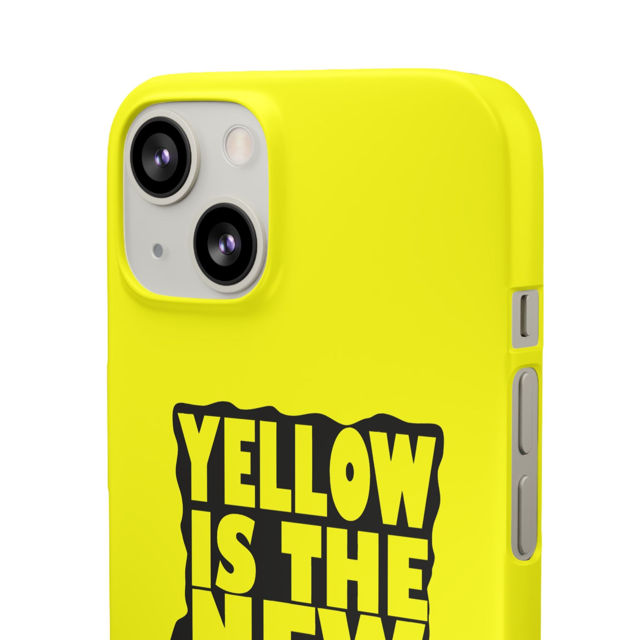 Snap Case - Yellow Is The New Black - Yukan Iconic