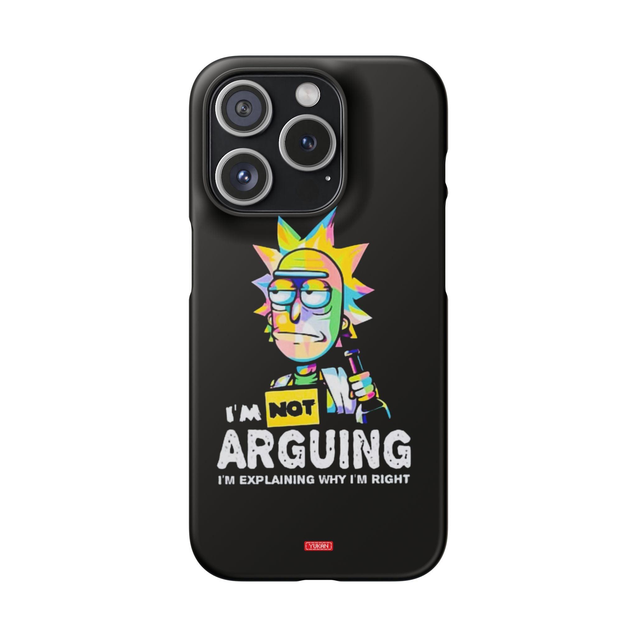 Snap Cases - "I Don't Arguing" - Yukan Iconic