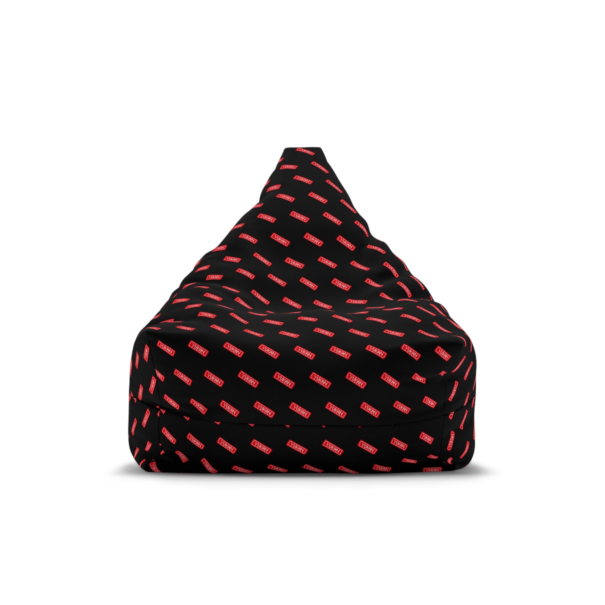 Bean Bag Chair Cover - YUKAN ICONIC  BLACK