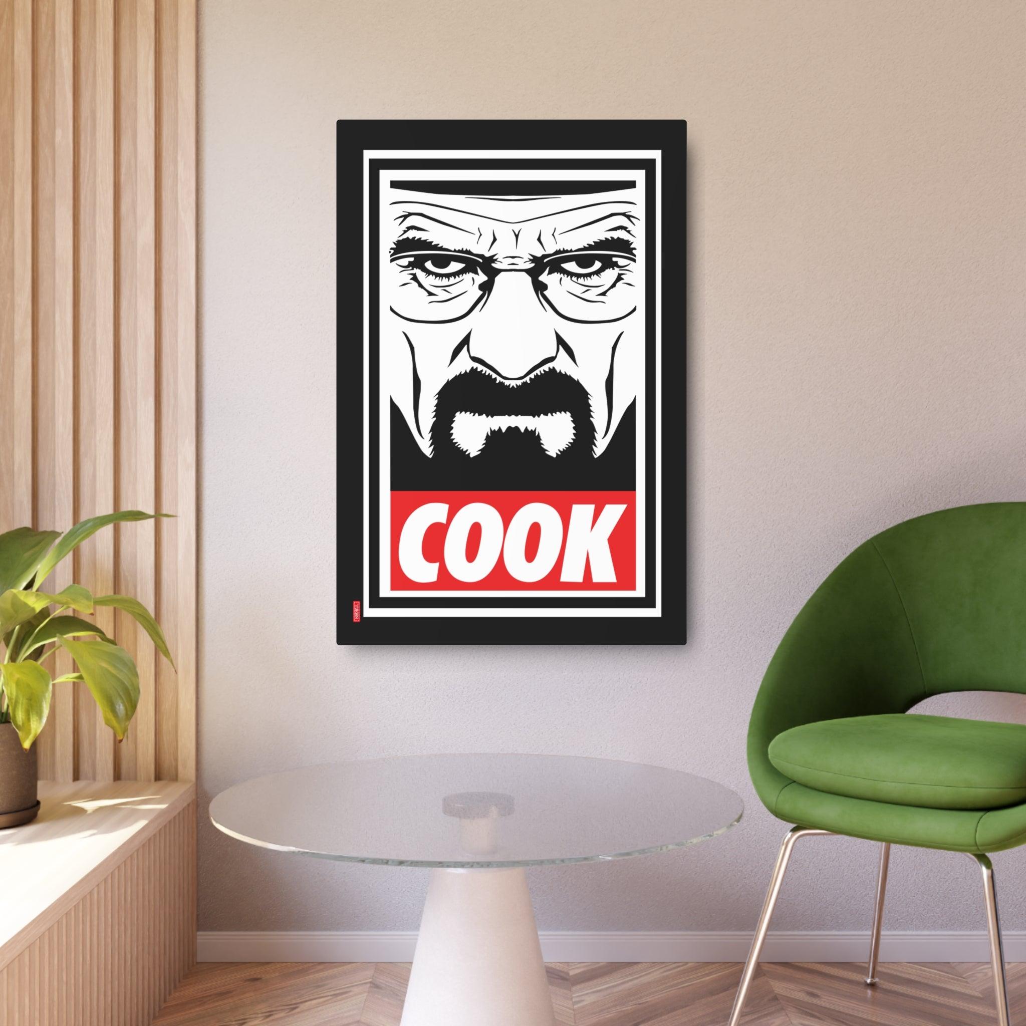 Aluminium Artwork - Walter White Cook - Yukan Iconic