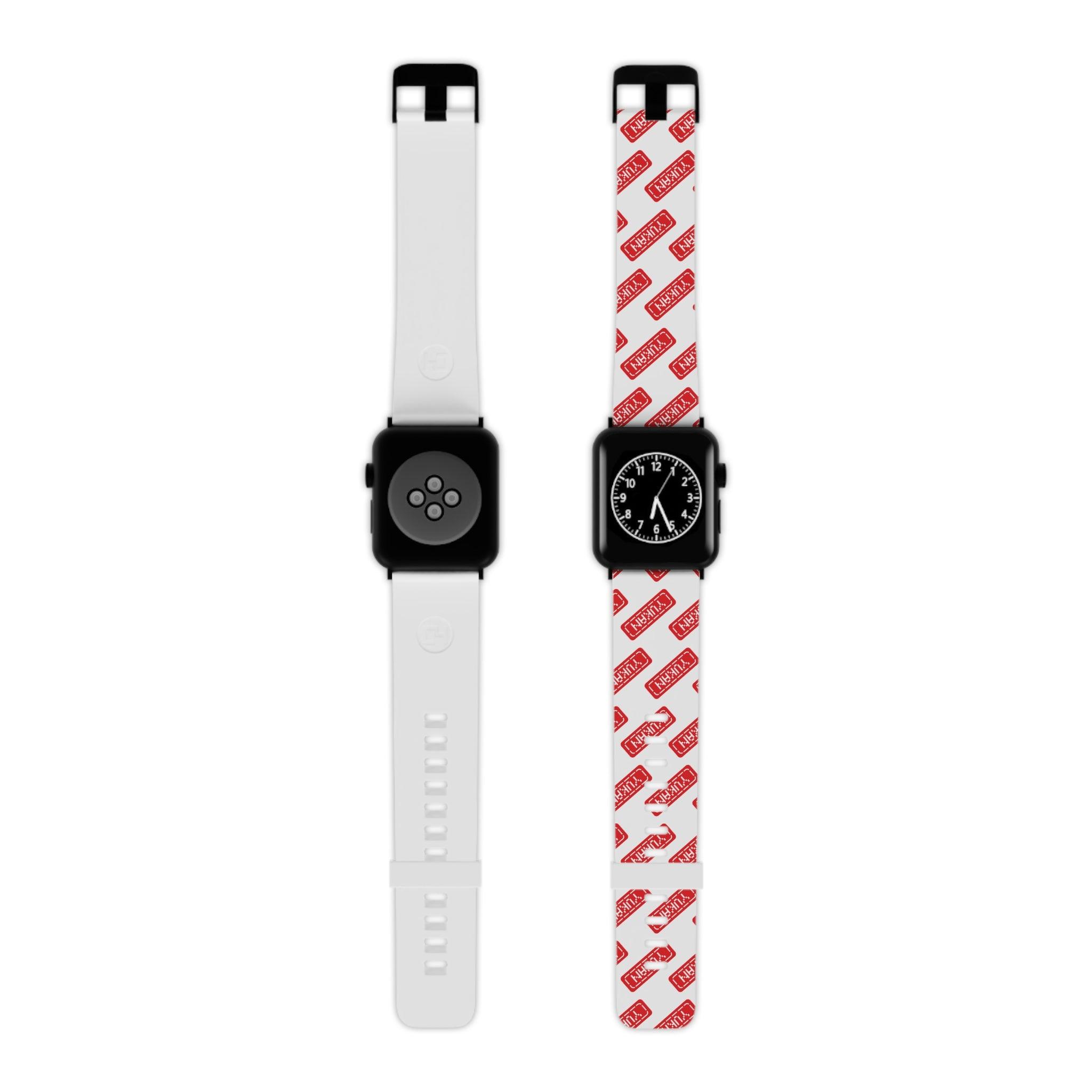 Silicon Apple Watch Band - YUKAN ICONIC WHITE - Yukan Iconic