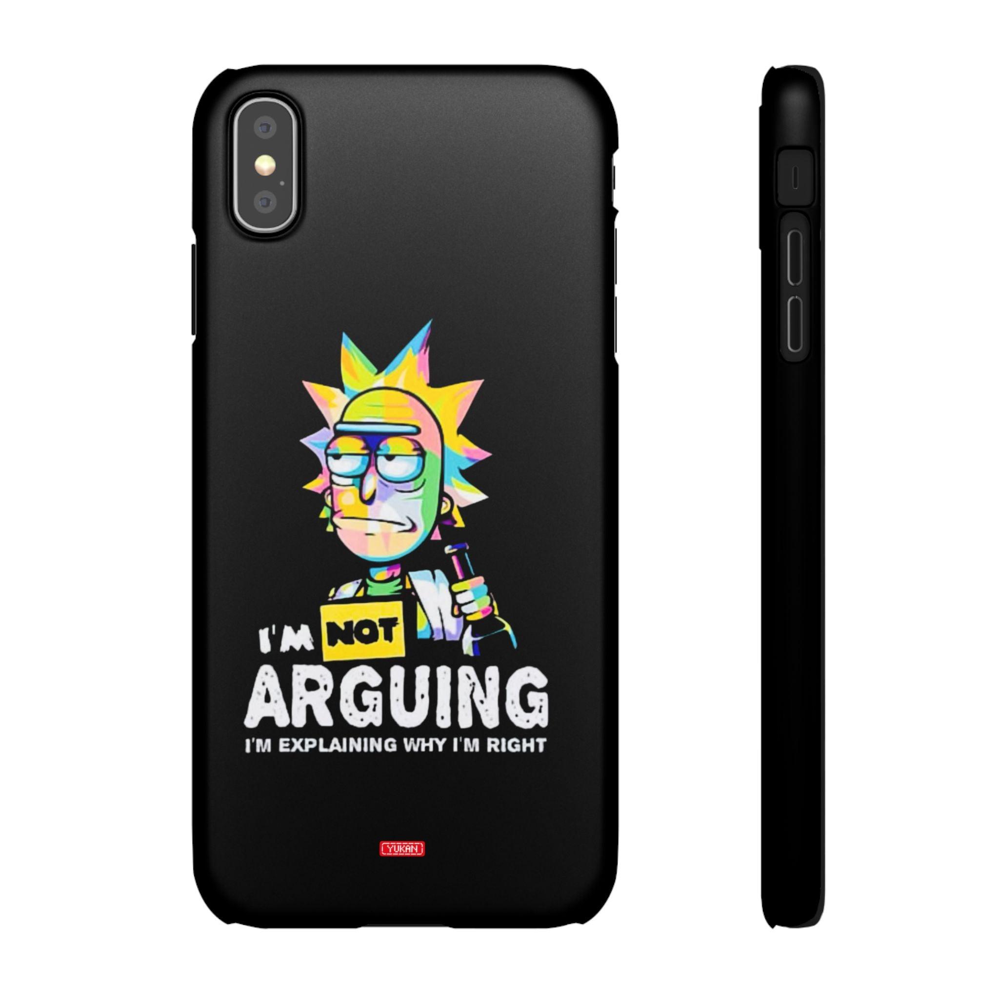 Snap Cases - "I Don't Arguing" - Yukan Iconic